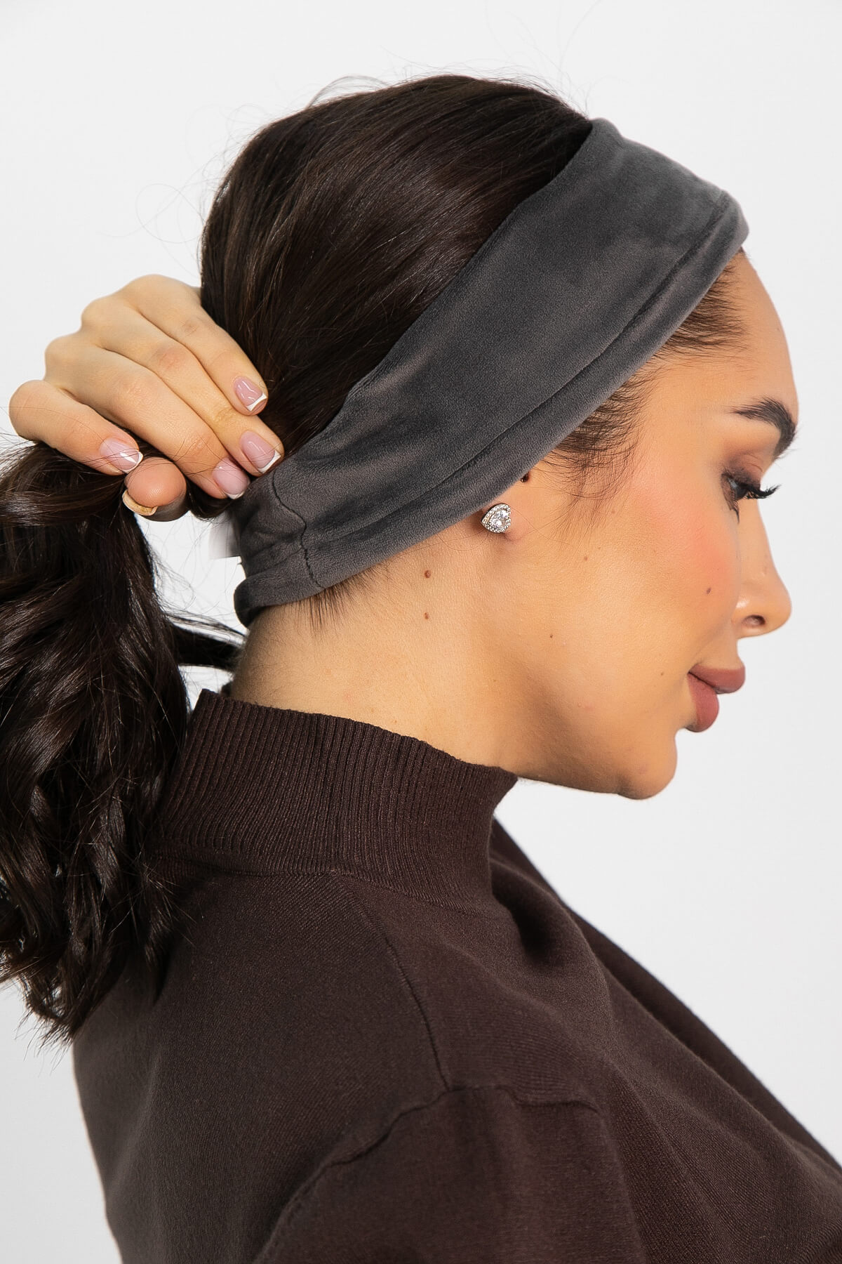 Повязка на голову (серая) ПВ10-23М