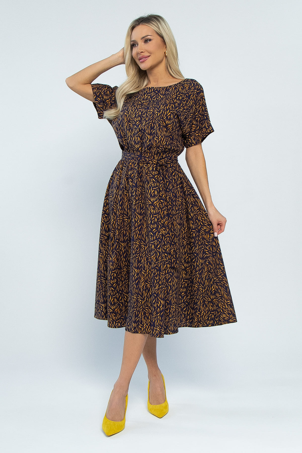 Платье Селестина (синее) П13476-30М