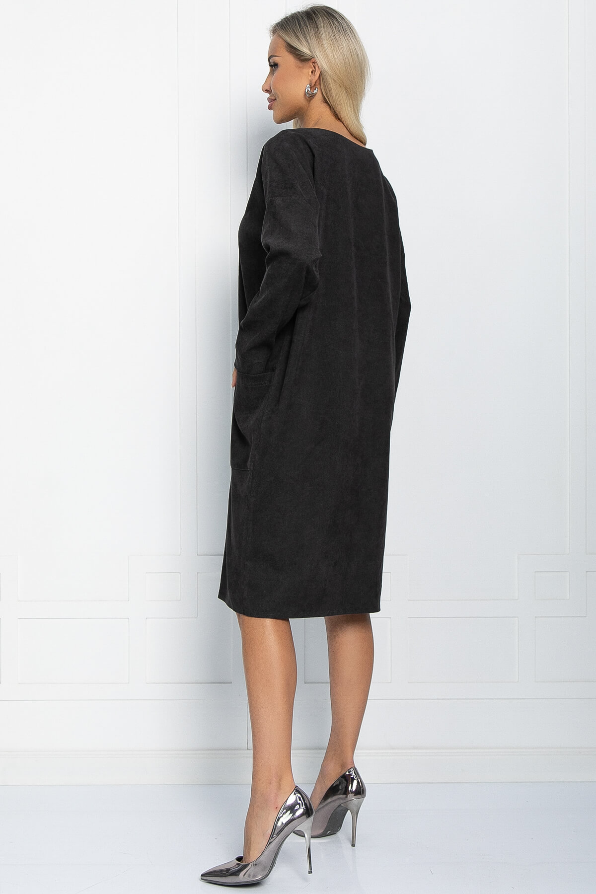 Платье Нова (графит) П11618