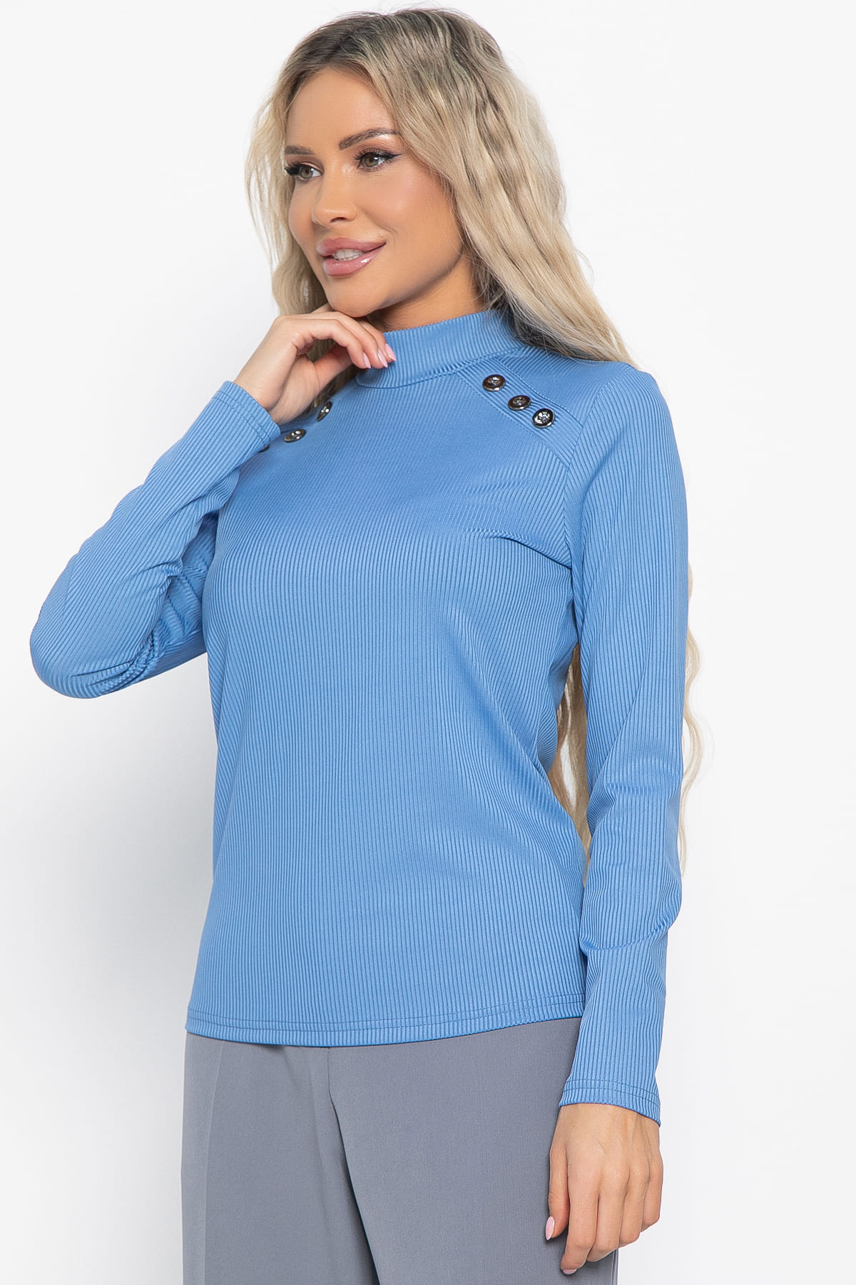 Блуза Лира (голубая) Б14996-50М