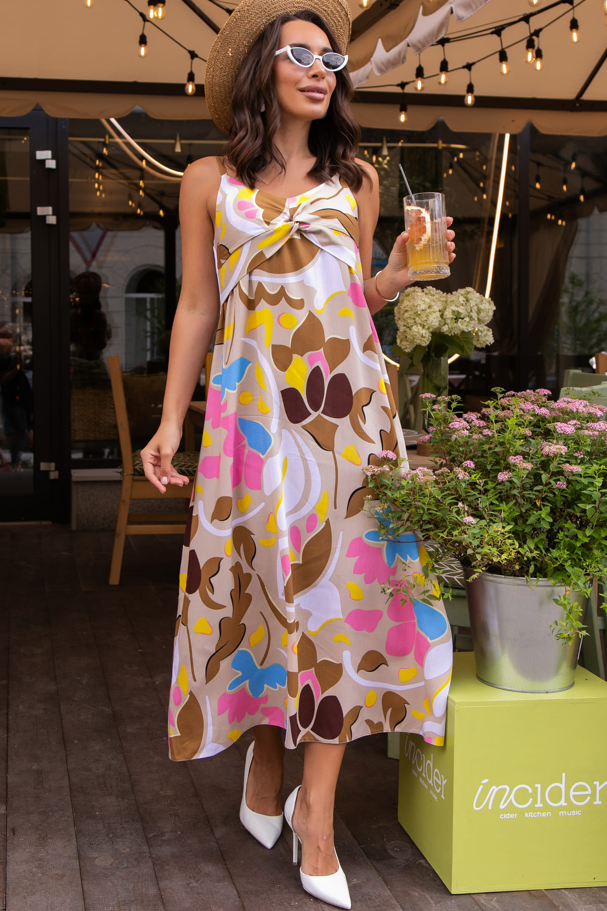 Сарафан Мерида (бежевое) П14041-35М