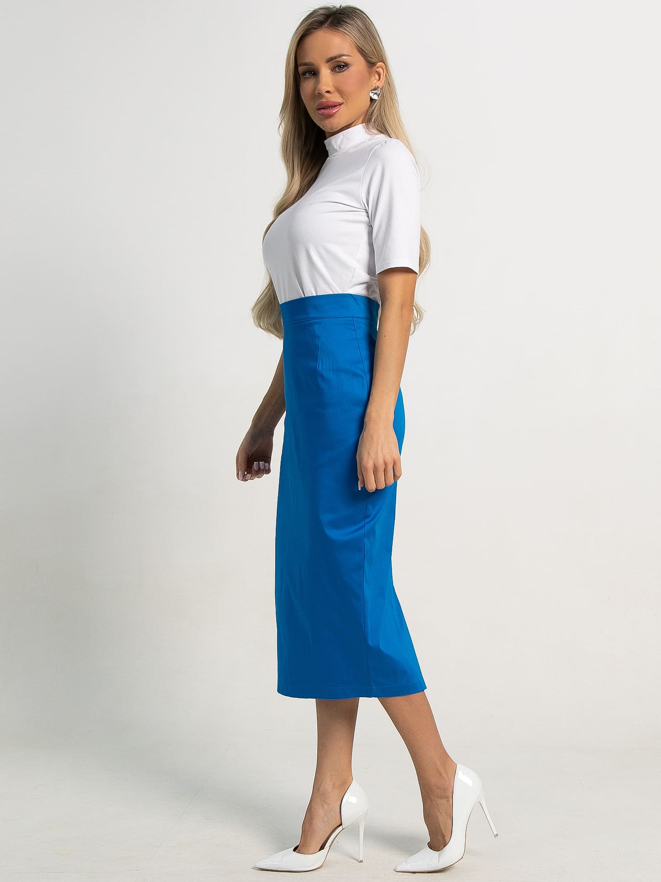 Юбка Ялта (синяя) Ю15577-10М