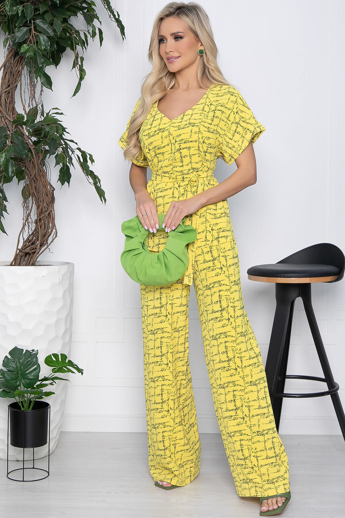 Костюм Почерк лета (желтый) К10643