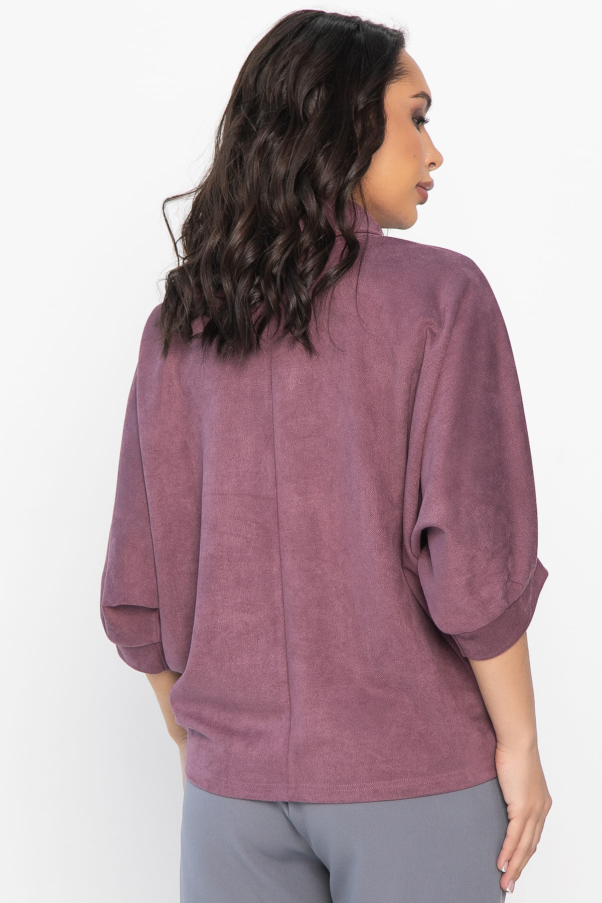 Блуза Барбара (лиловая) Б14573-12М