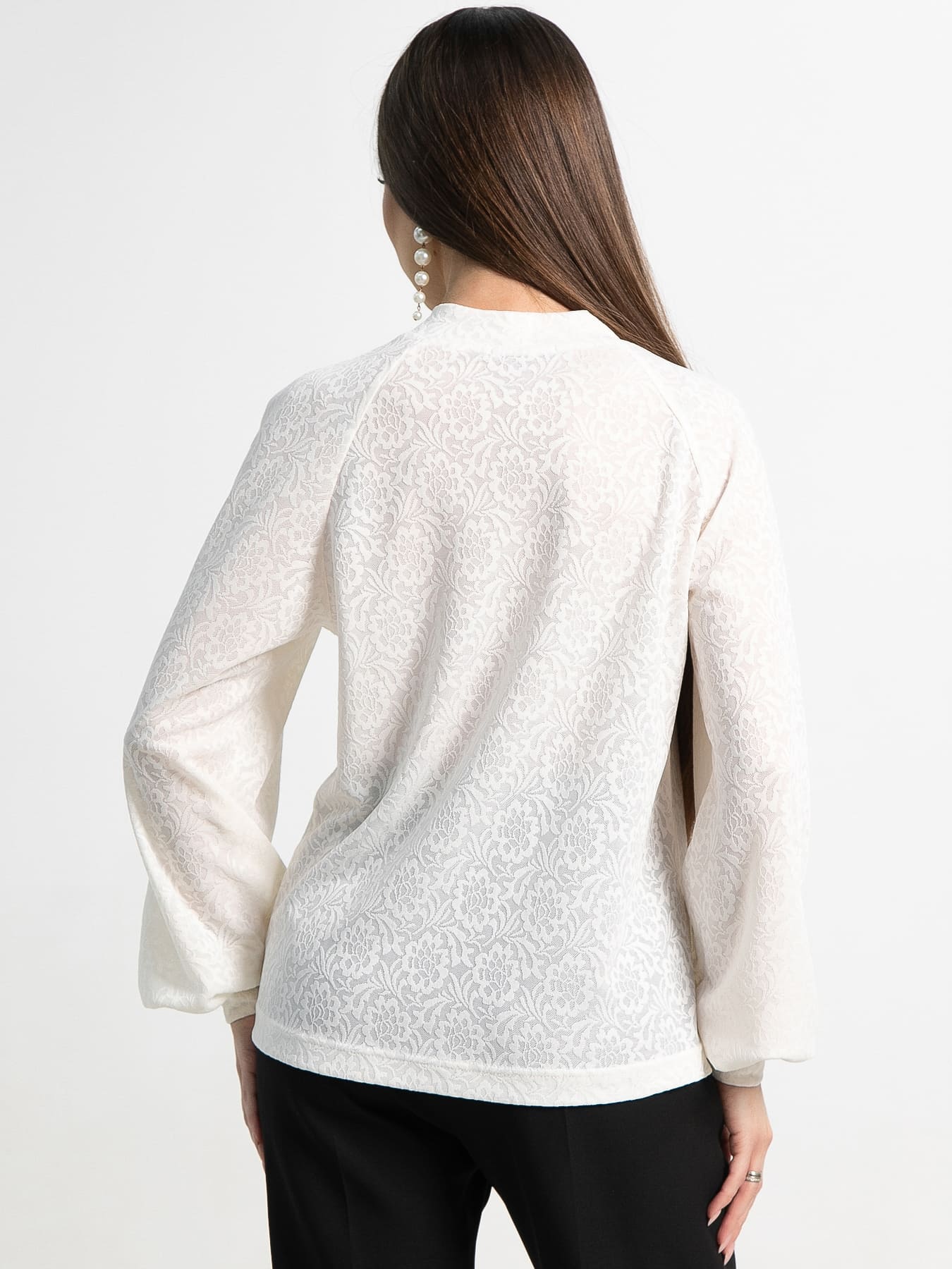 Блуза Нативия (молочная) Б15234-18М