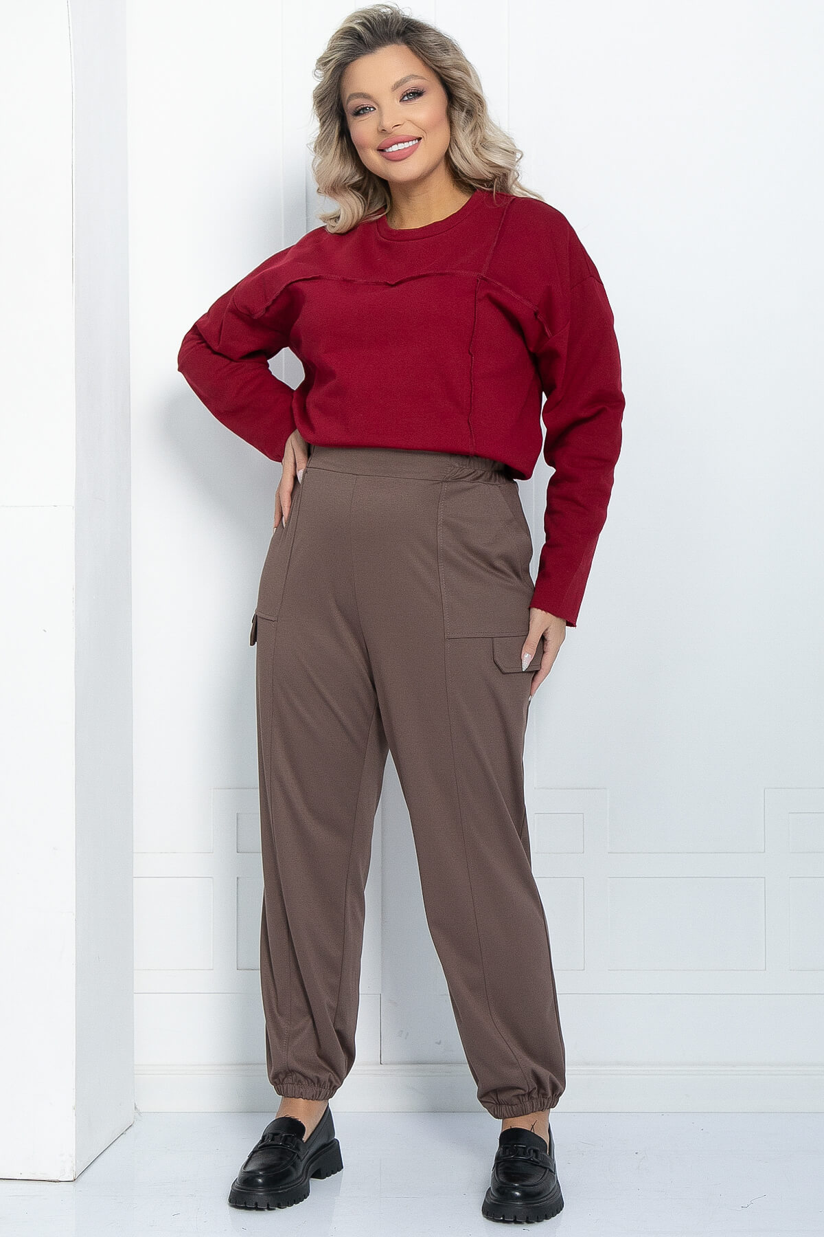 Брюки Браво (светло-коричневые) Б11932