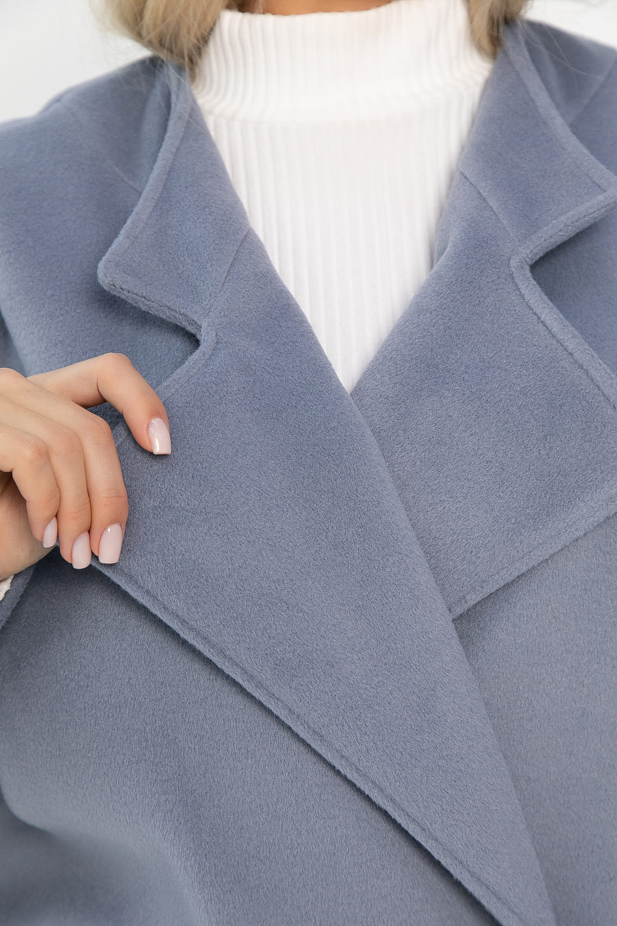 Пальто укороченное Хайт (джинс) Б14338-7М