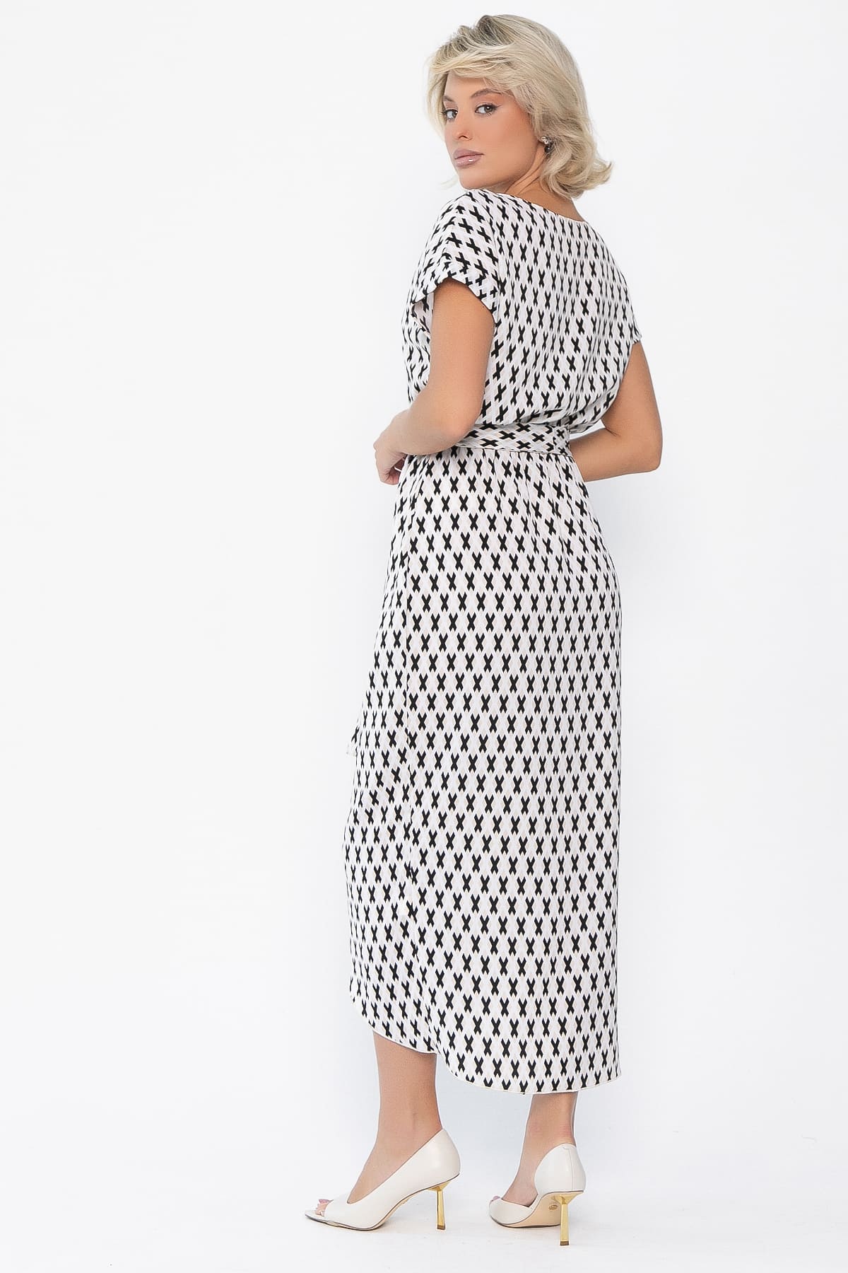 Платье Небесная симфония (молочное) П14046-12М