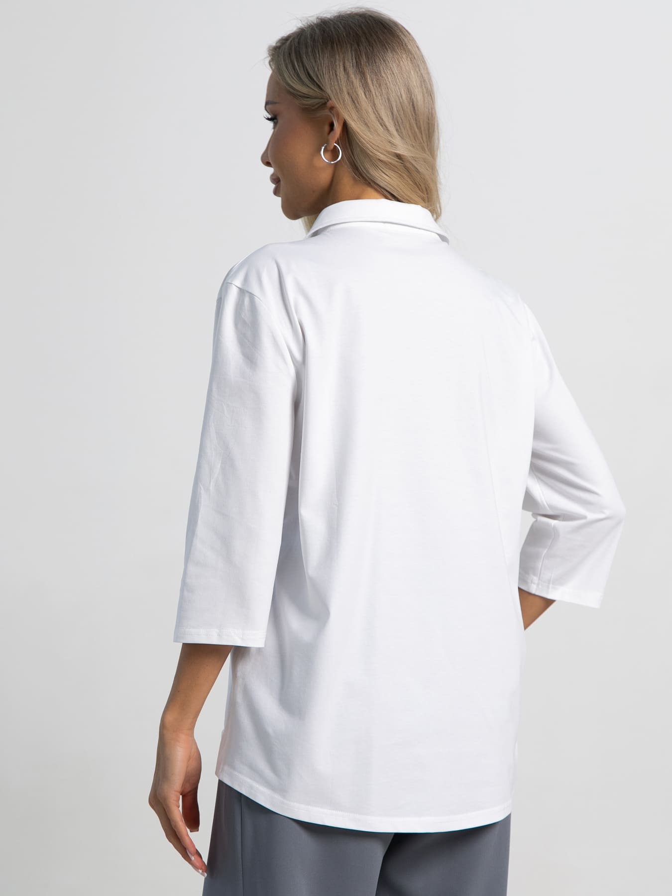 Блуза Сны луговых эльфов (белая) Б15288-18М