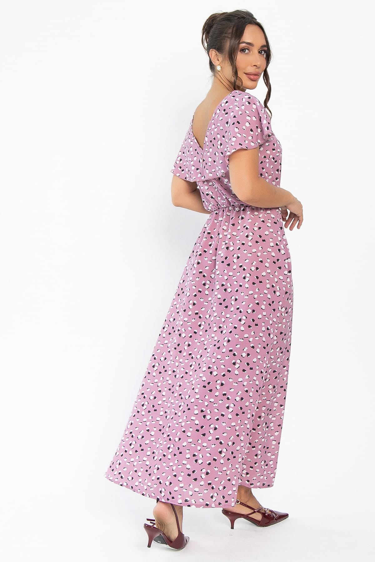 Платье Жара (пыльная роза) П13969-16М