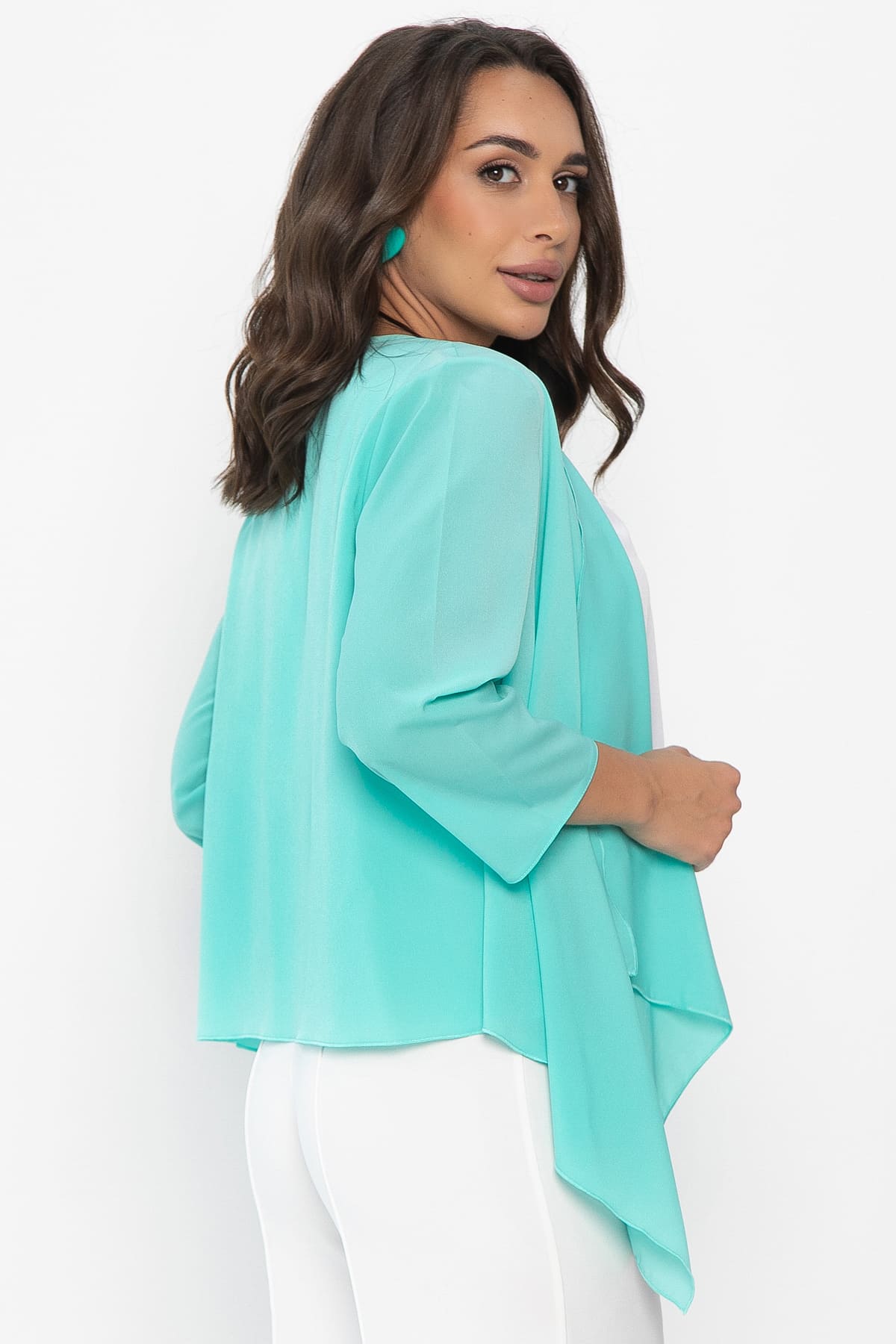 Кардиган Сирена (бирюзовый) Б13967-16М