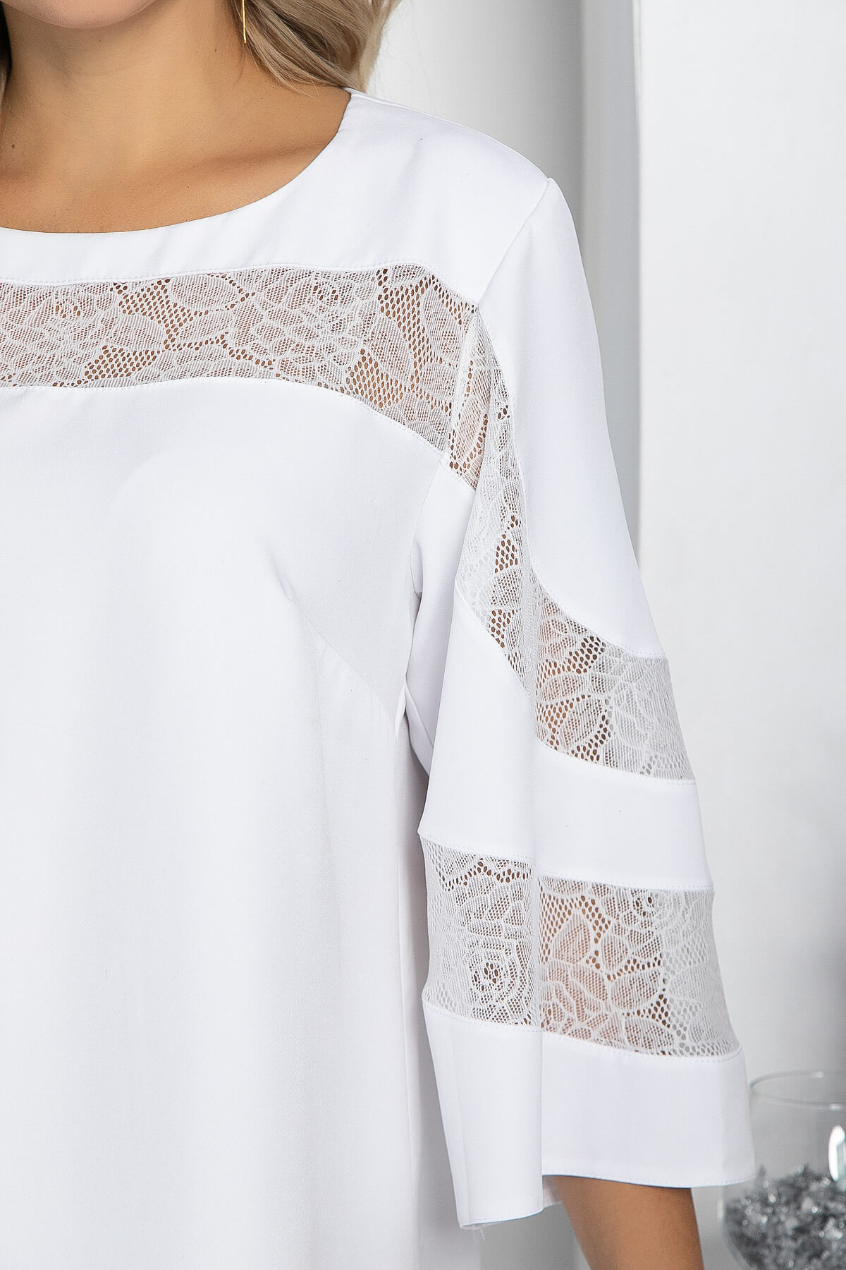 Платье Роскошный выход (белый) П11702