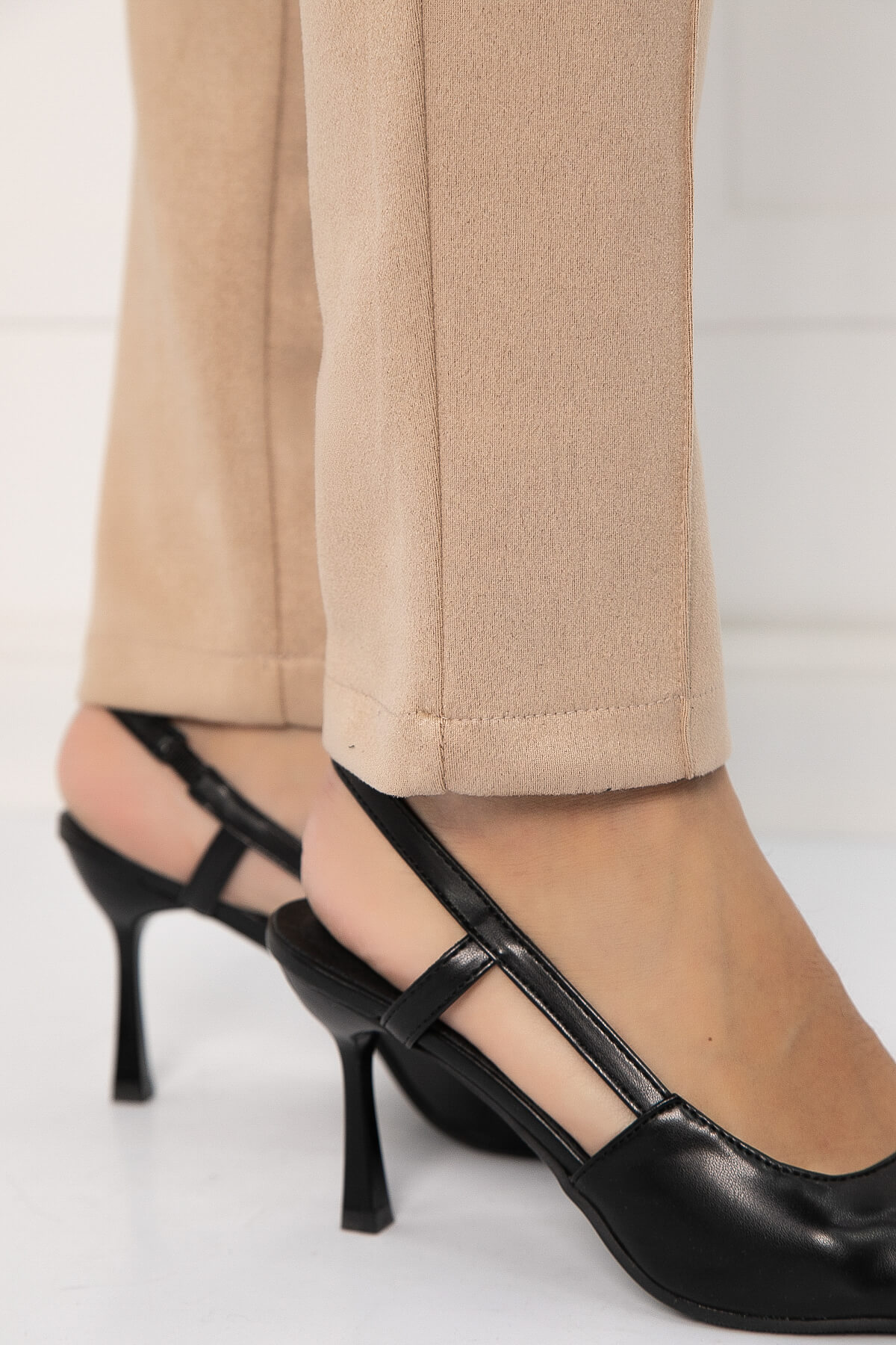 Брюки Тенденция стиля (бежевые) Б12753-13М