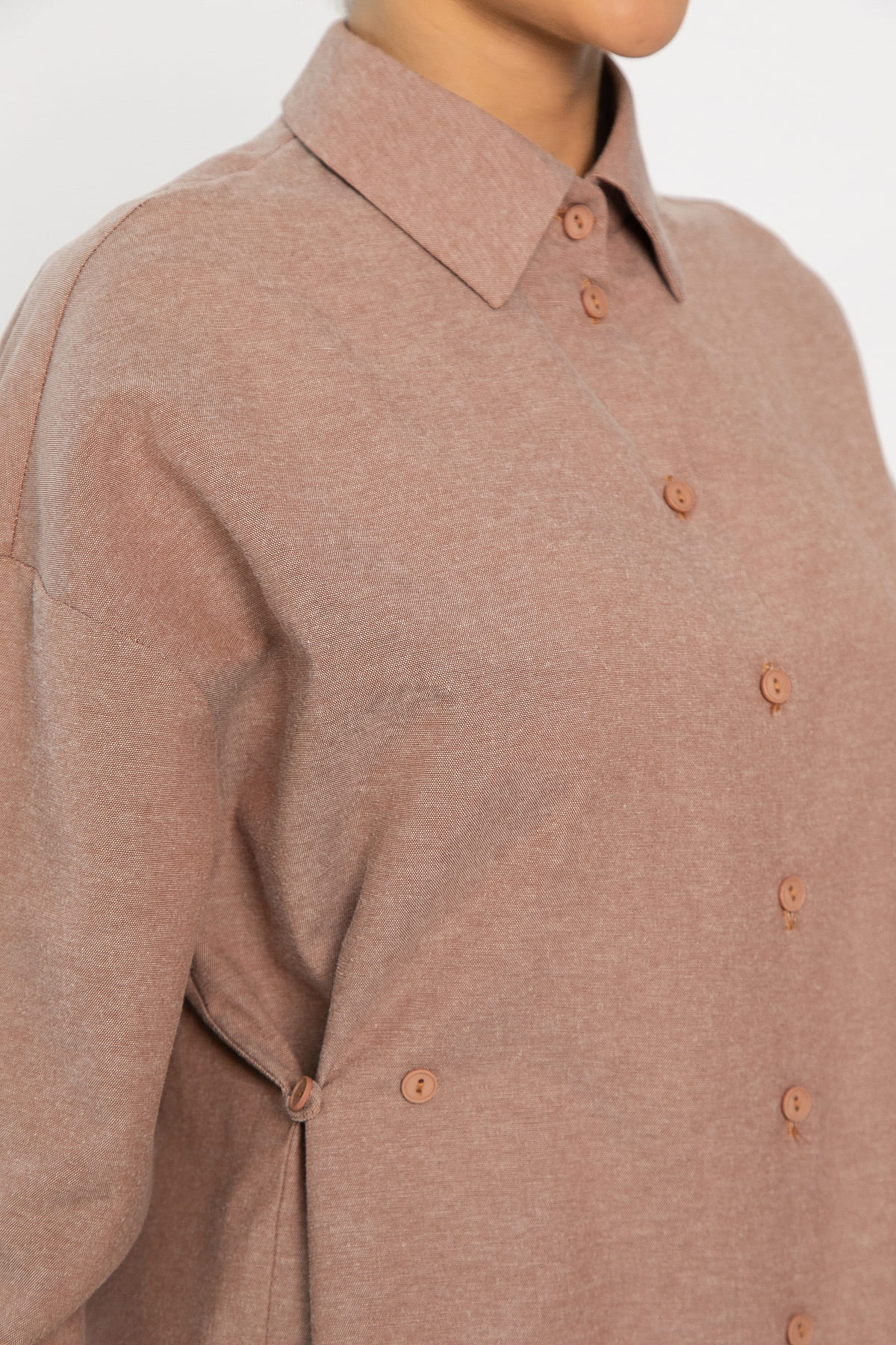 Рубашка Свободное падение (бежевая) Б14191-5М