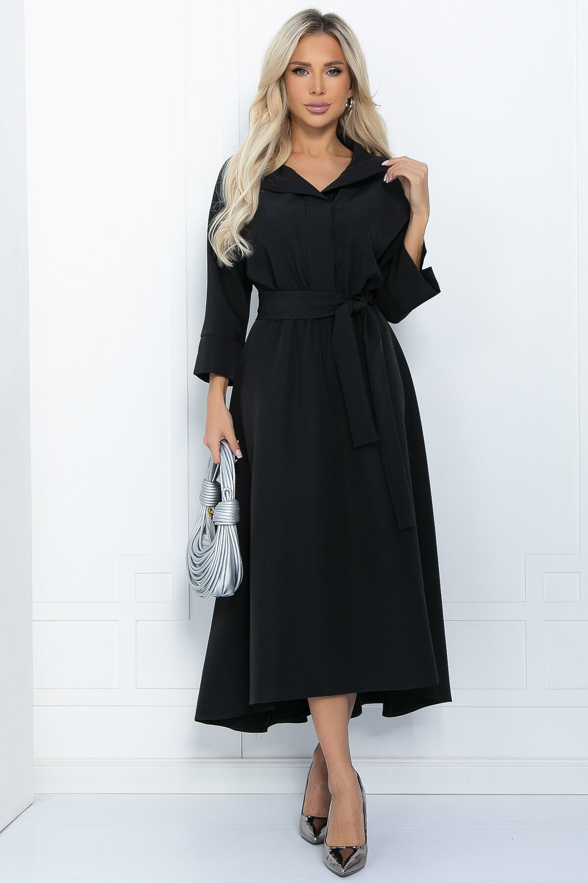 Платье Лорита (черное) П11669