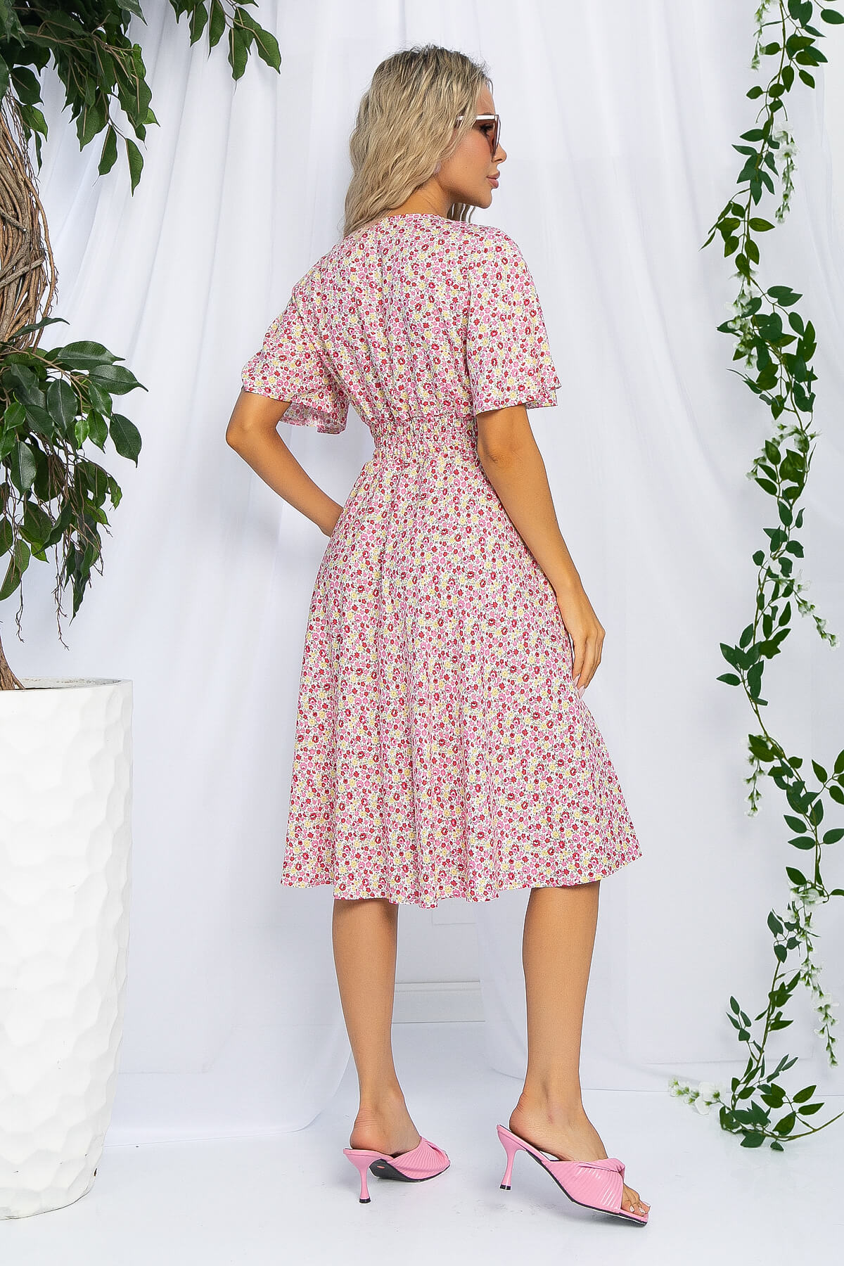 Платье Селена (летний луг) П13103-8М