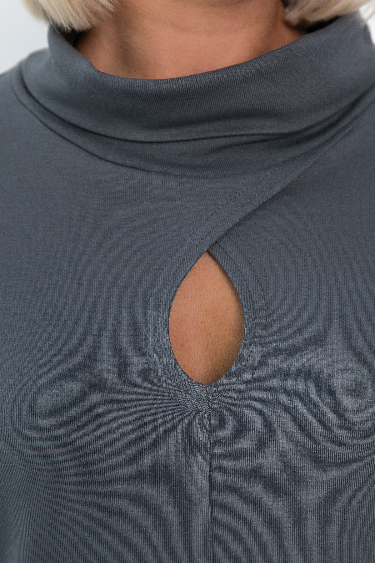 Джемпер Тринити (графит) Б14242-1М