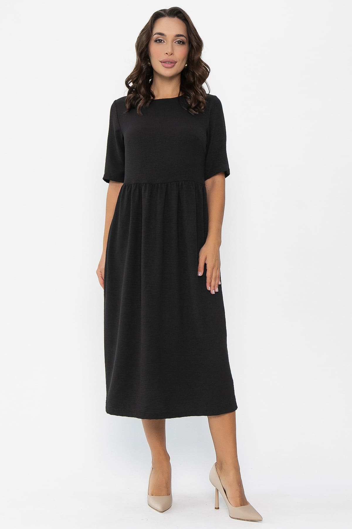 Платье Беннет (черное) П14066-25М