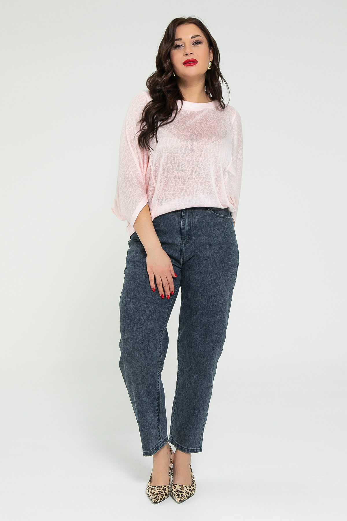 Блуза Шармель (розовая) Б12828-16М