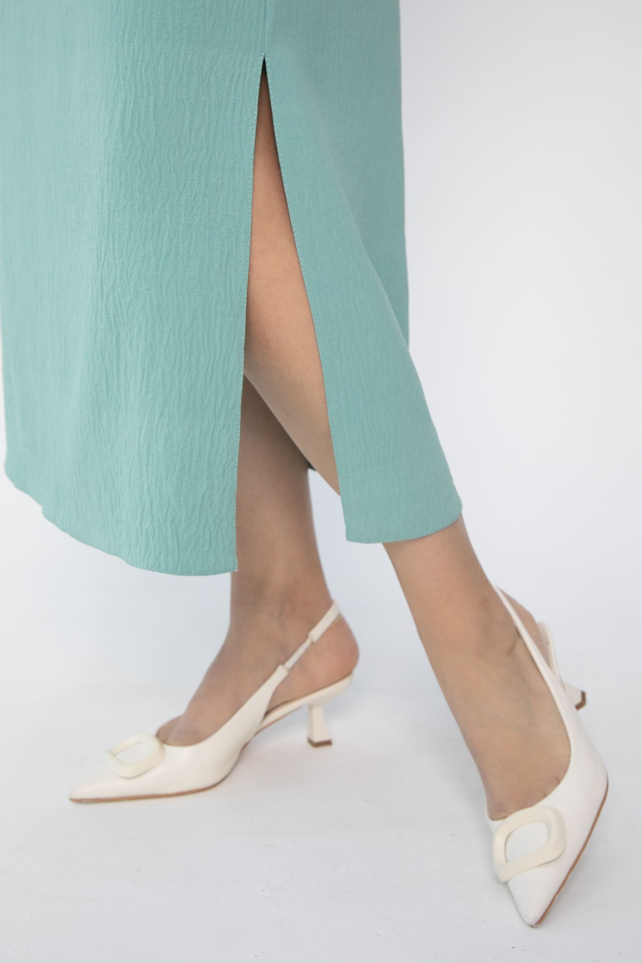 Платье Загадка (олива) П13706-8М