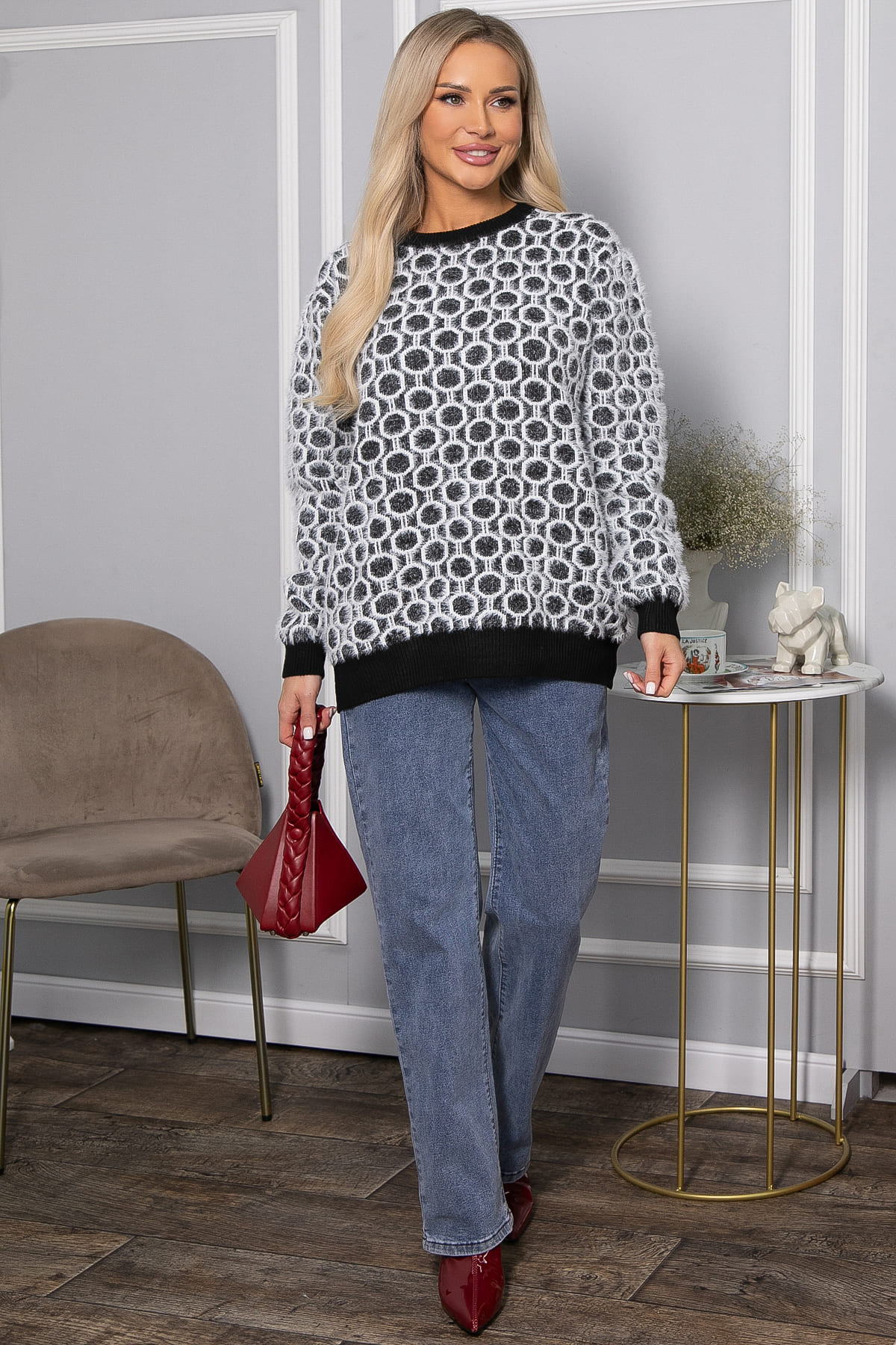 Джемпер Ари (черный) Б14431-20М