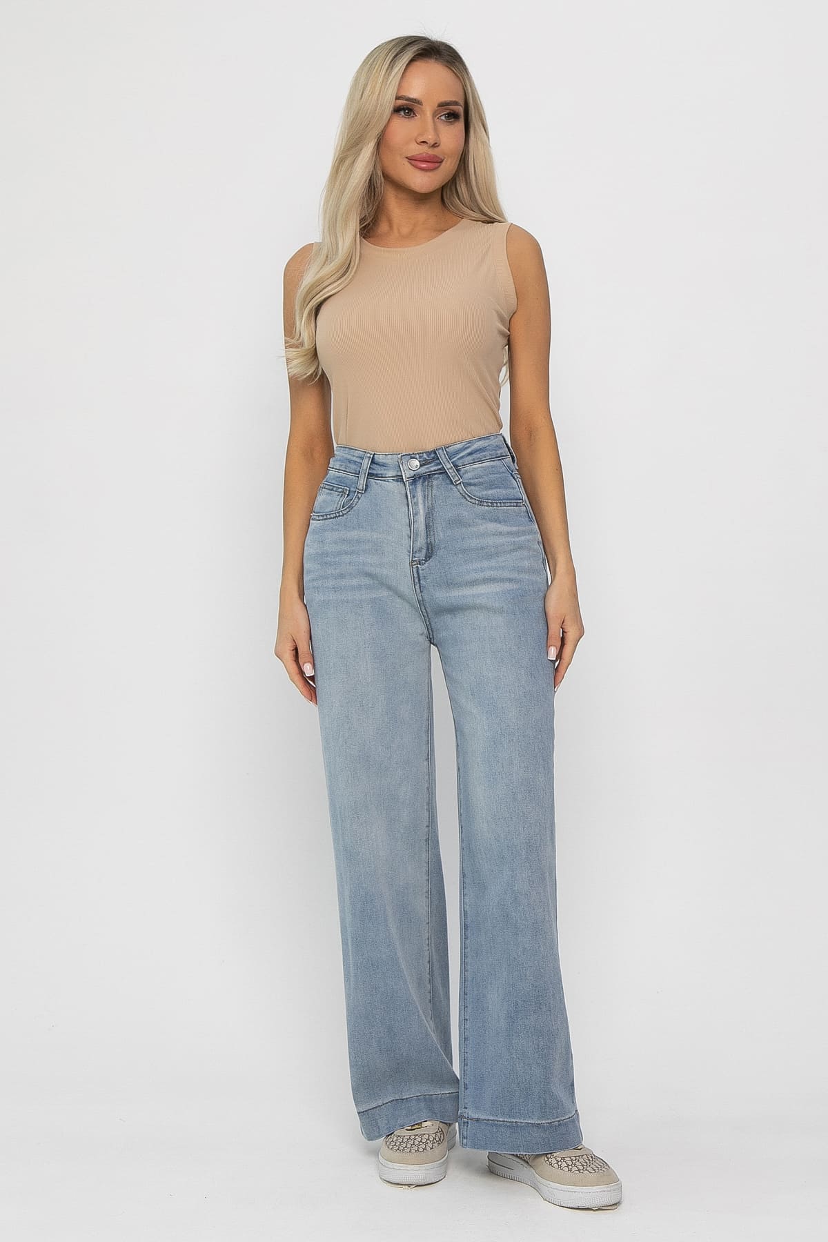 Джинсы Фаби (серо-голубые) Б13767-4М