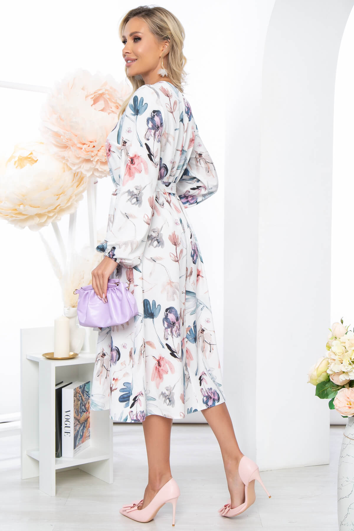 Платье Надежда (белое) П12754-19М