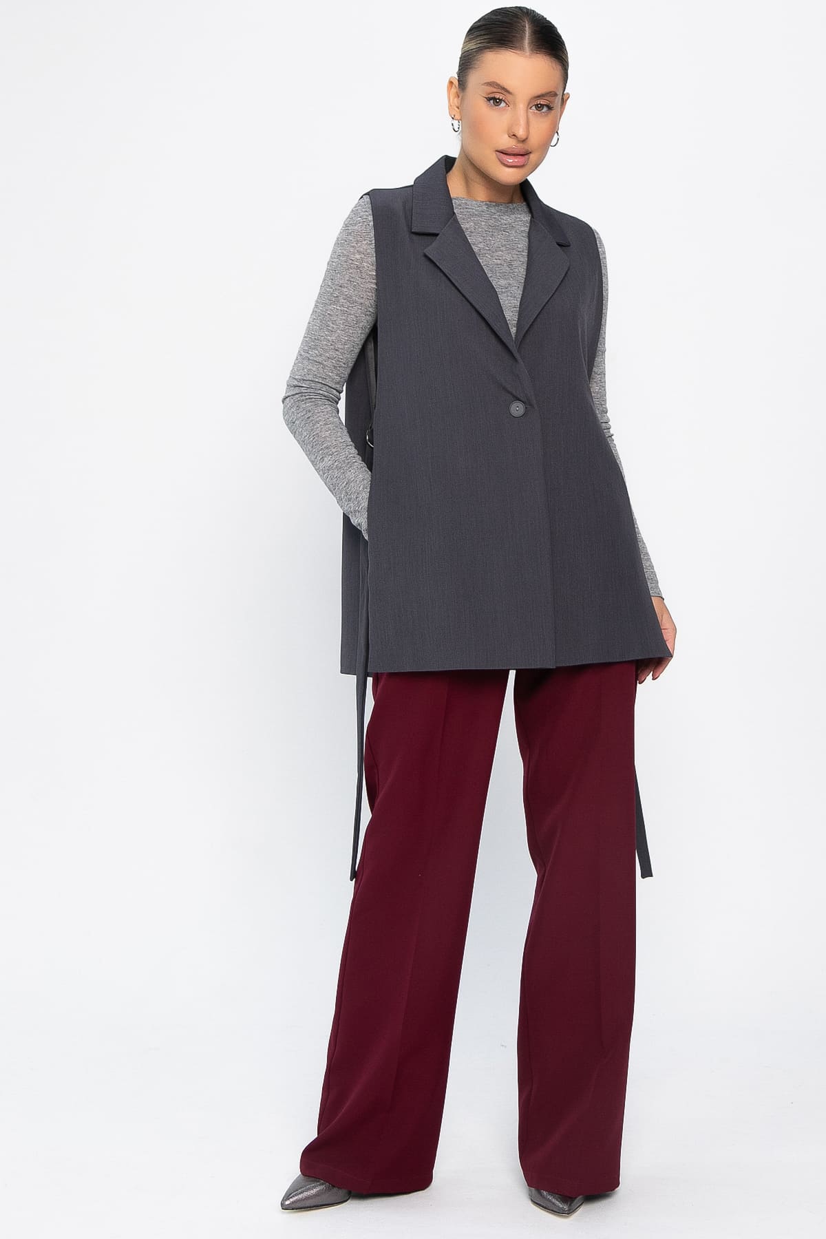 Жилет Статус (серый) Б14418-24М