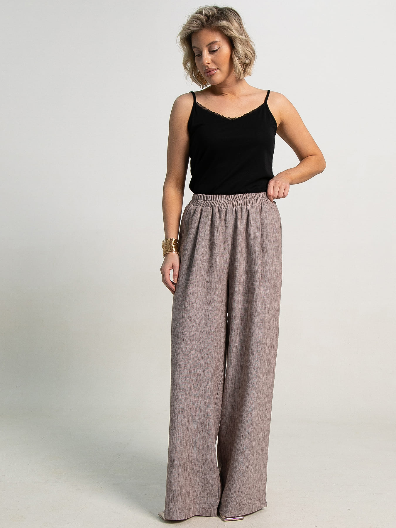 Брюки Натюрель (какао) Б15653-19М