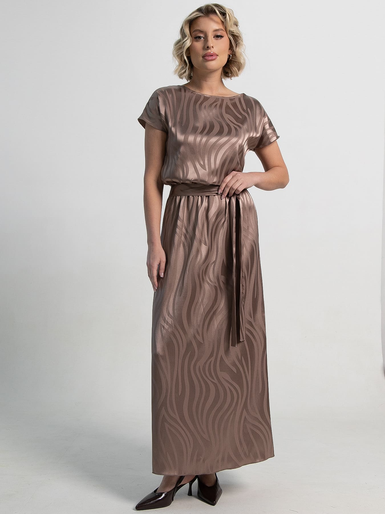 Платье Мэри НЬЮ (капучино) П15112-12М