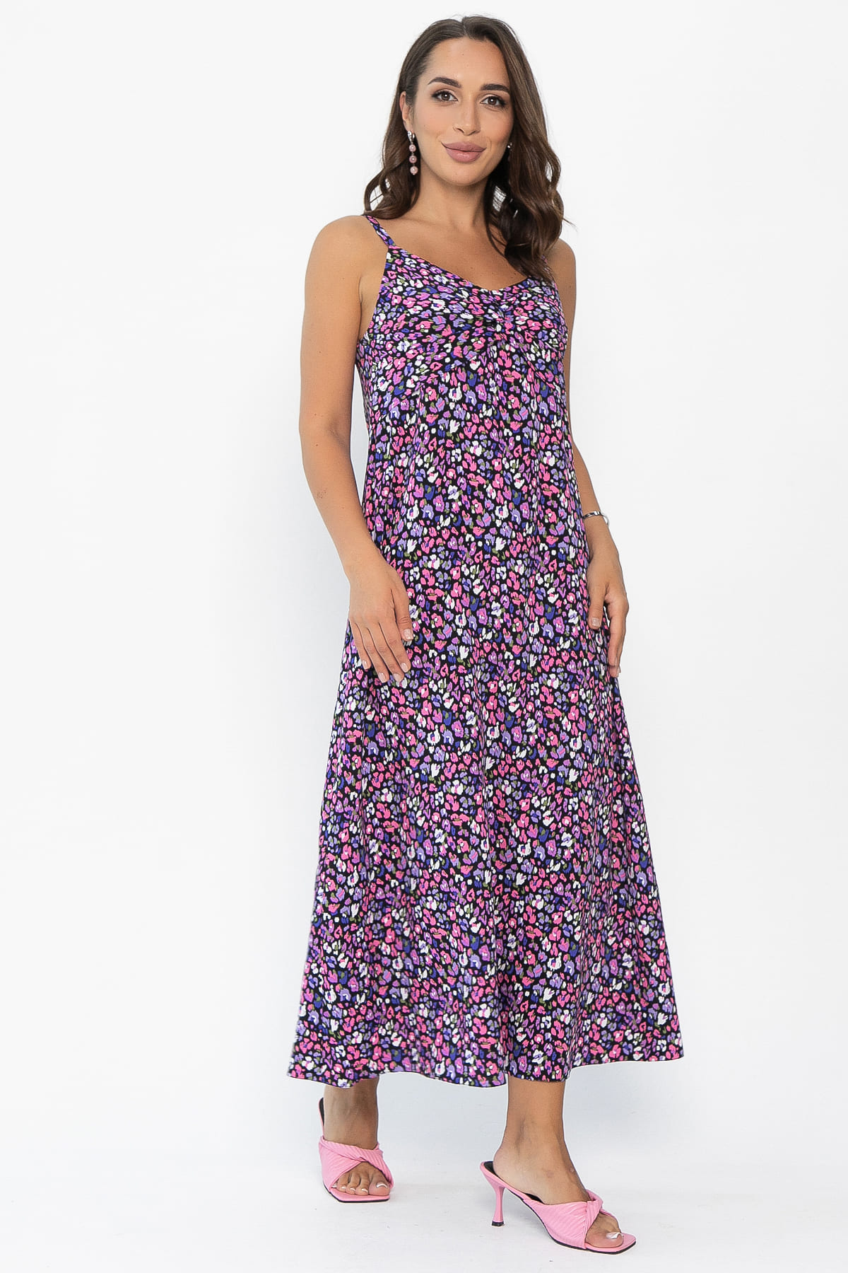 Сарафан Мерида (сиреневое) П14042-35М