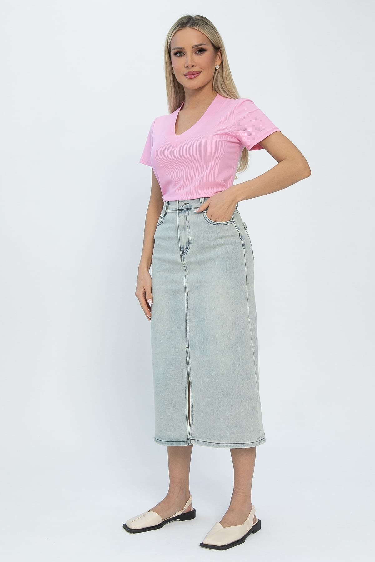 Юбка Муррей (сине-желтая) Ю13447-12М