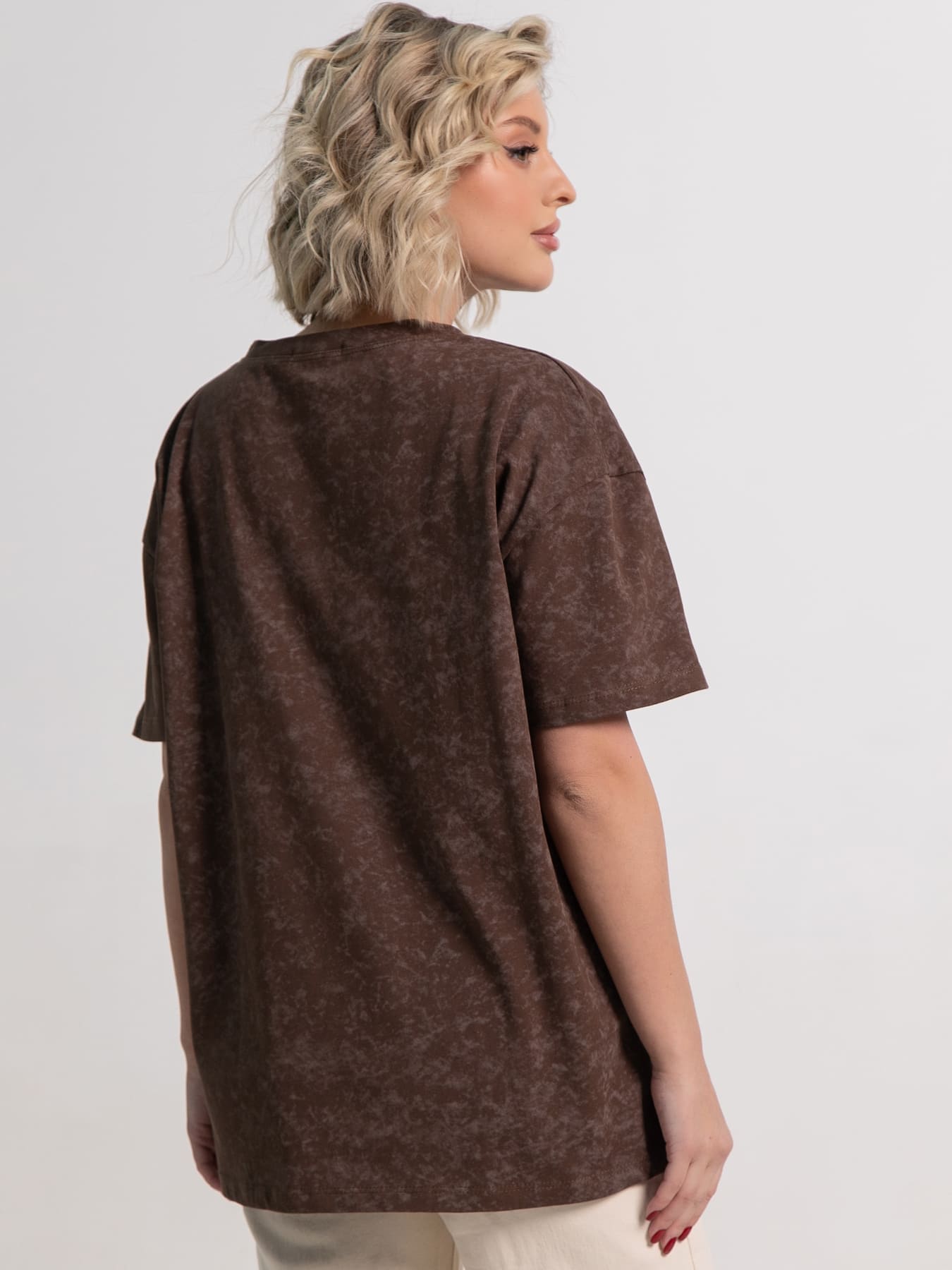 Футболка Ия (шоколад) Б15240-4М