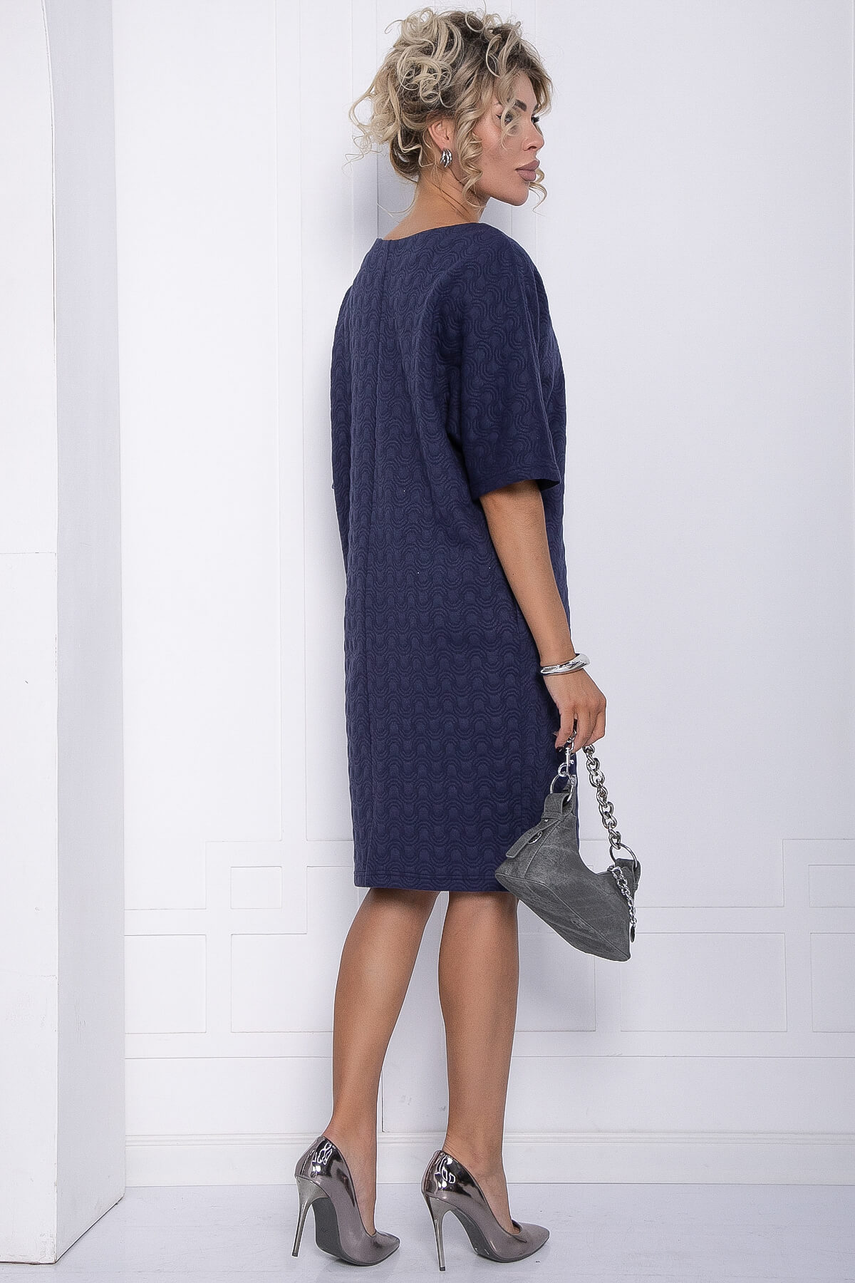 Платье Кайла (джинс) П12128