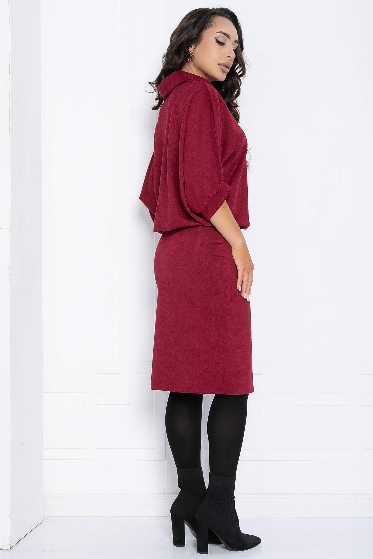 Платье Антония (ягодное) П12340-12