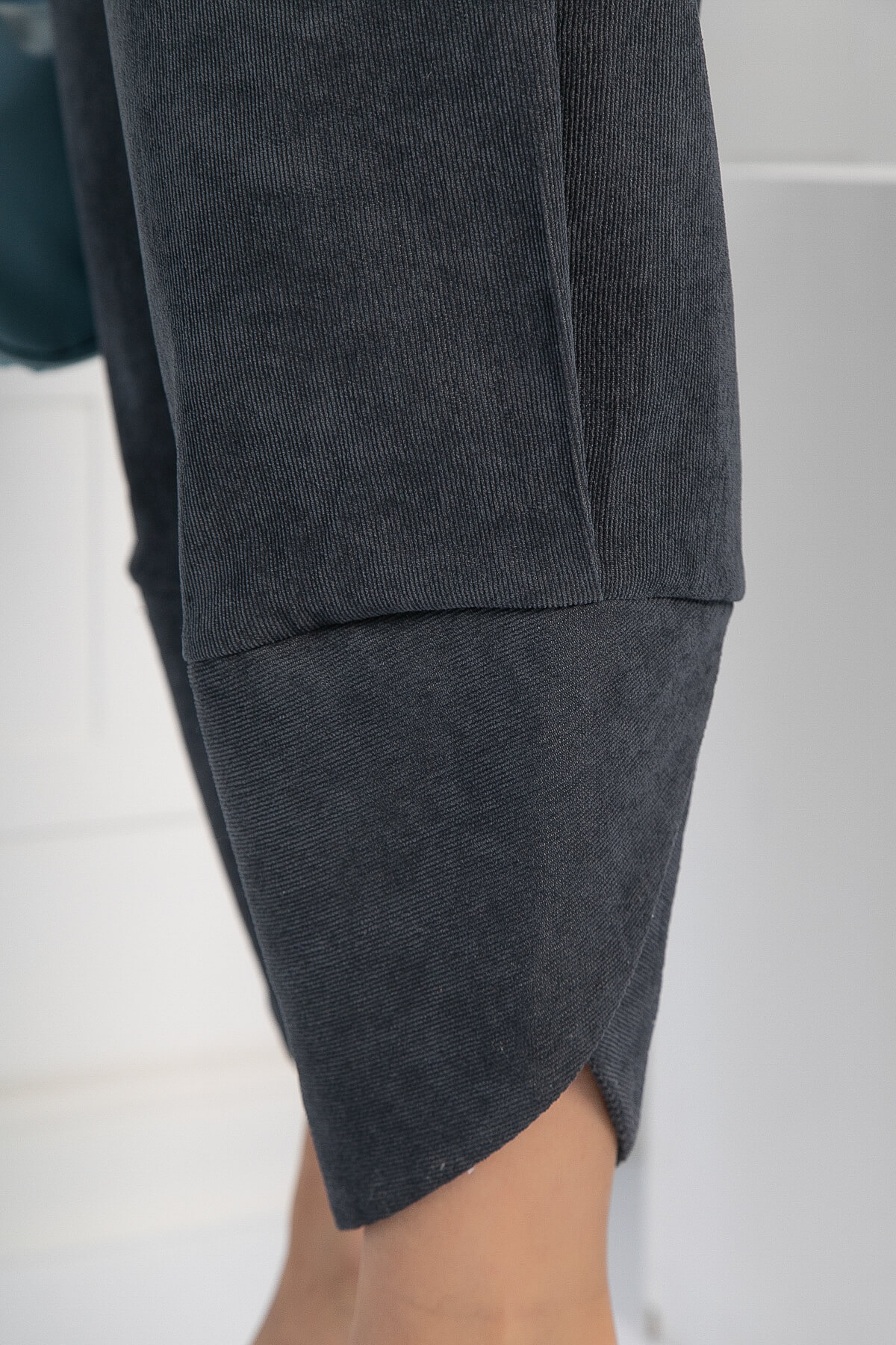 Брюки бохо (серые) Б12847-10М