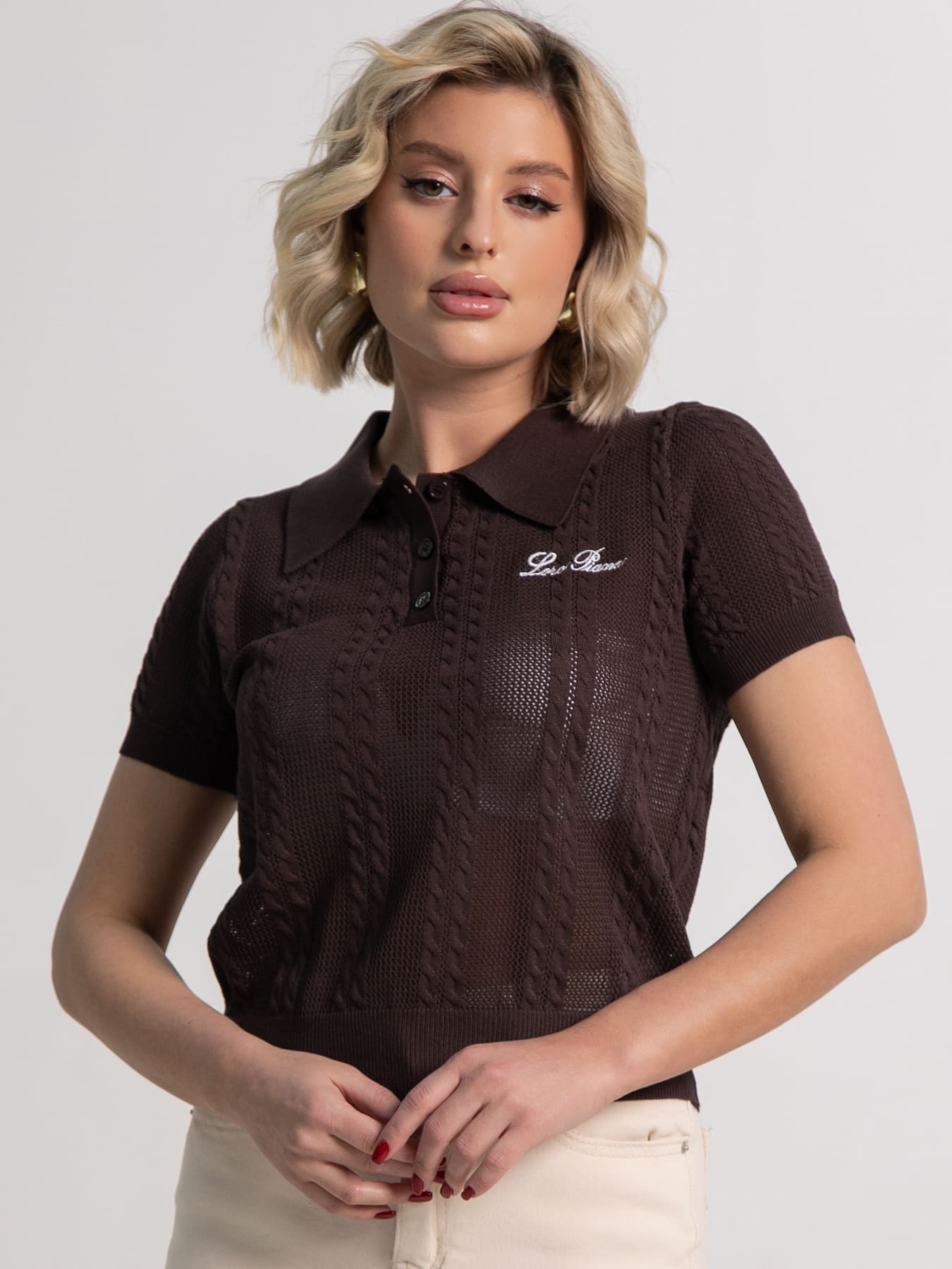 Поло Важный момент (шоколад) Б15377-7М