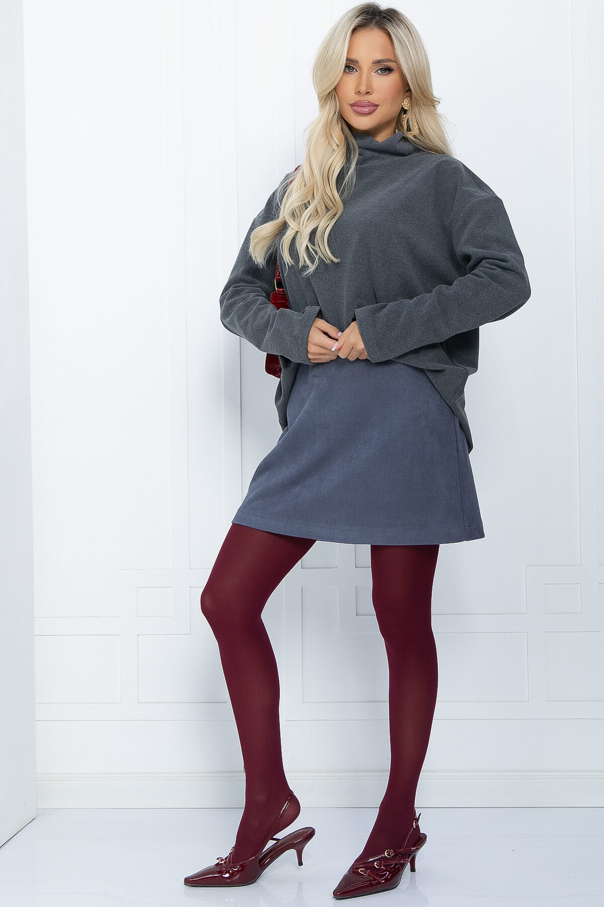 Джемпер Дайра (серый) Б11692