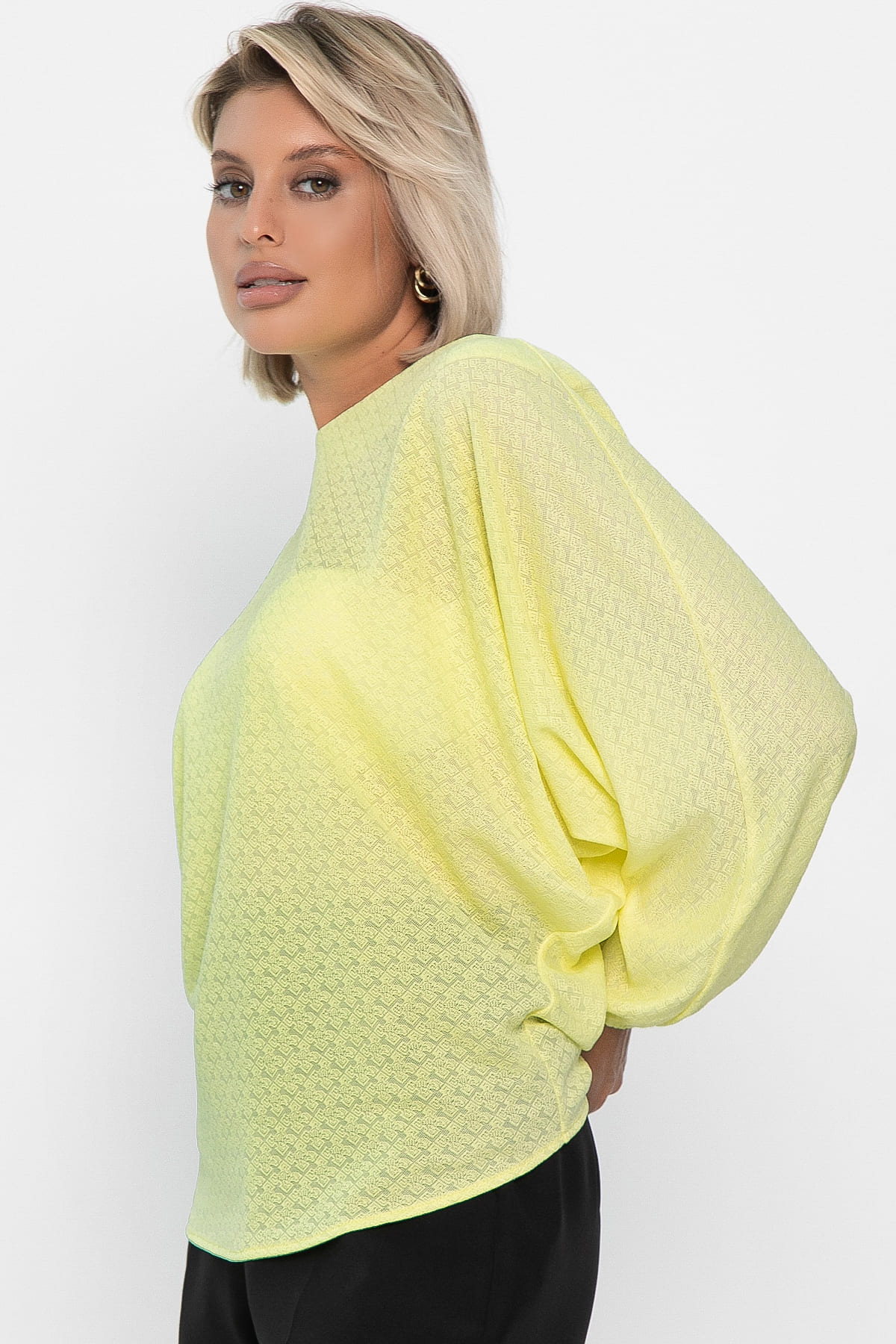 Блуза Путь к сердцу (желтая) Б14182-30М