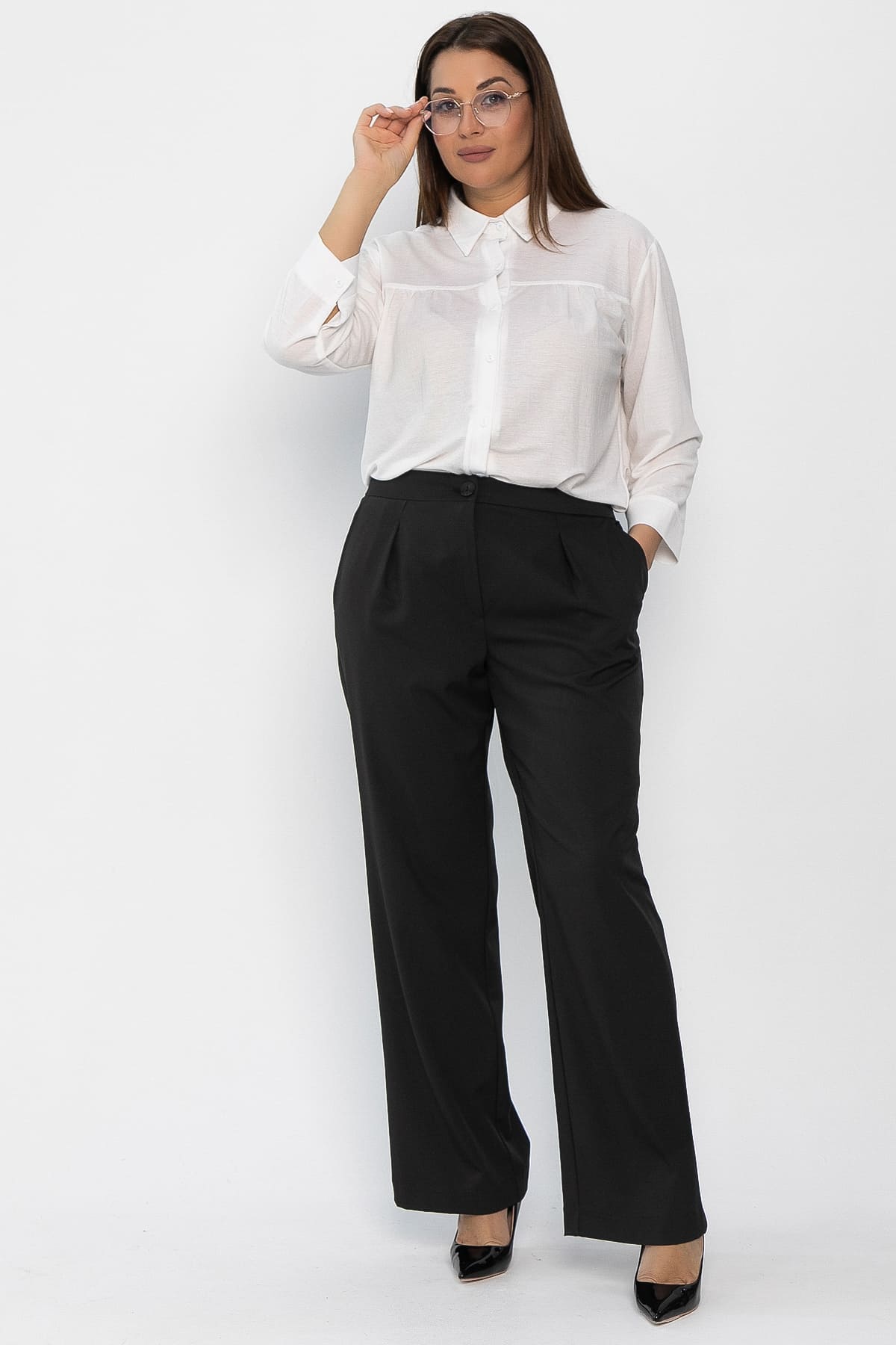 Брюки Аккорд (черные) Б14196-24М