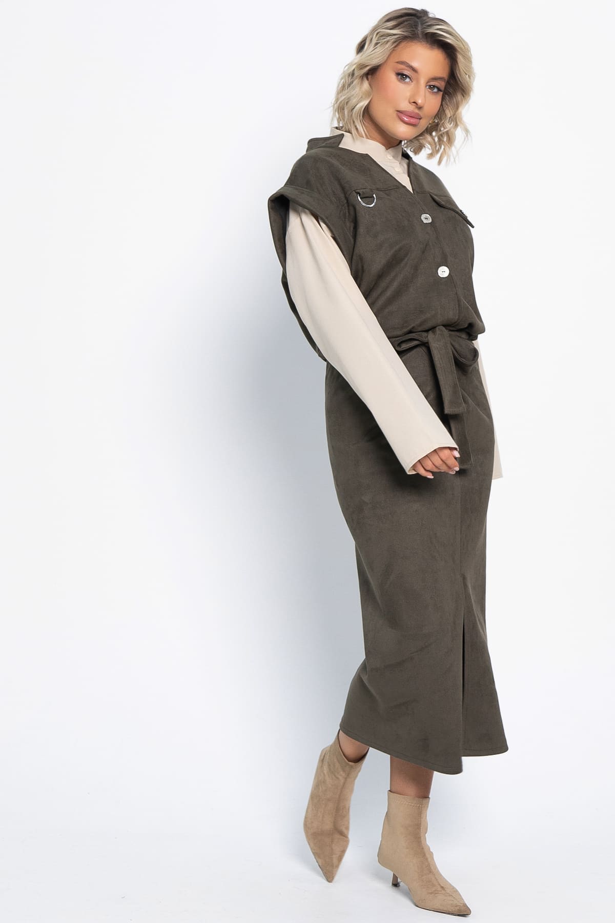 Юбка Мэддис (зеленая) Ю15035-39М