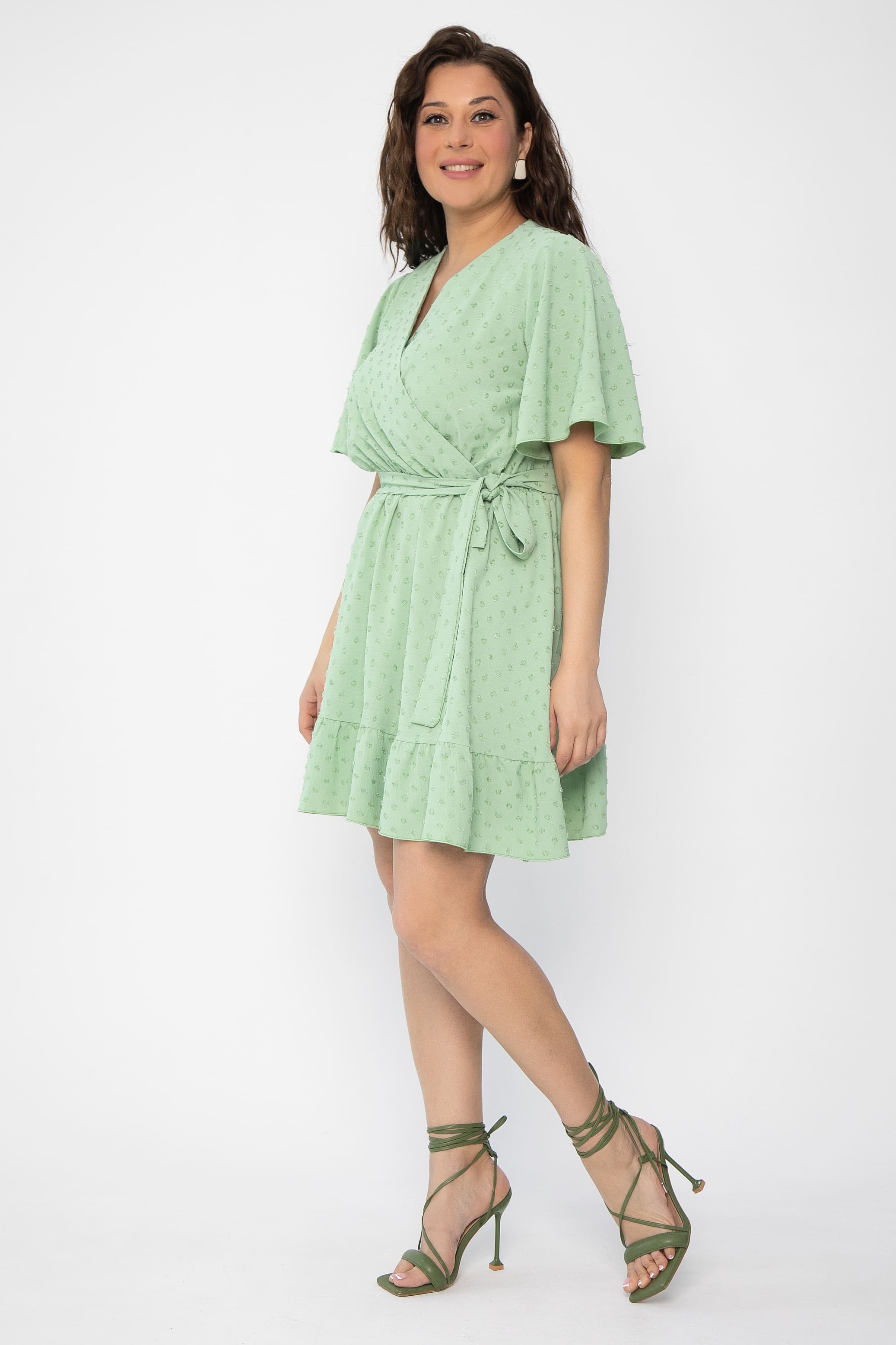 Платье Саванна (олива) П10560