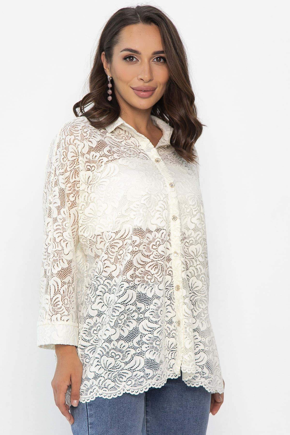 Рубашка Маринара НЬЮ (молочная) Б14048-10М