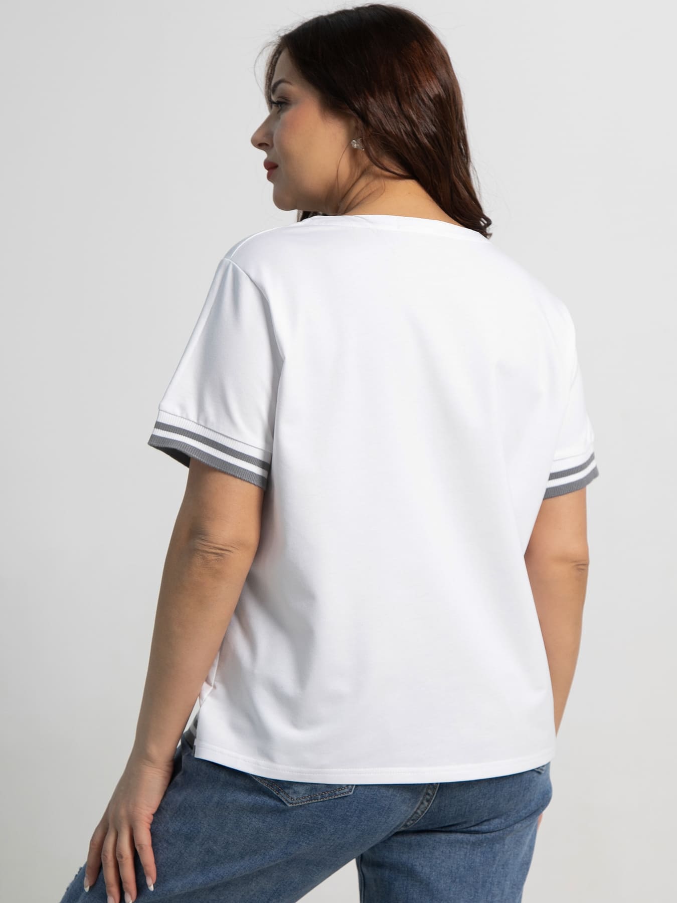 Блуза Бэлла (белая) Б15533-20М