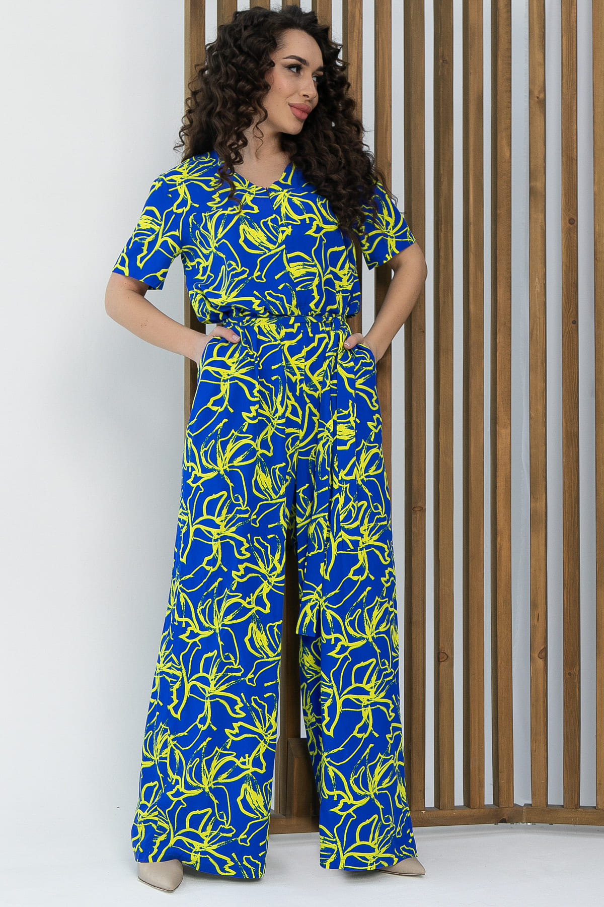 Комбинезон Сайрес (синий) К13616-7М