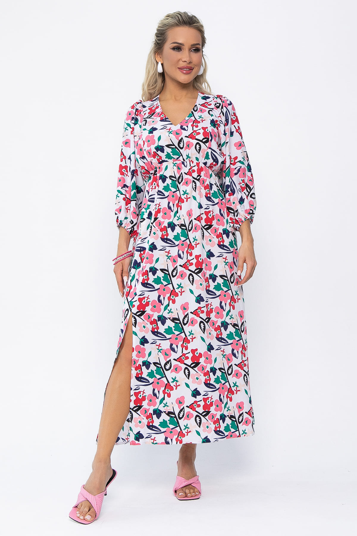 Платье Неповторимая (белое) П13642-33М