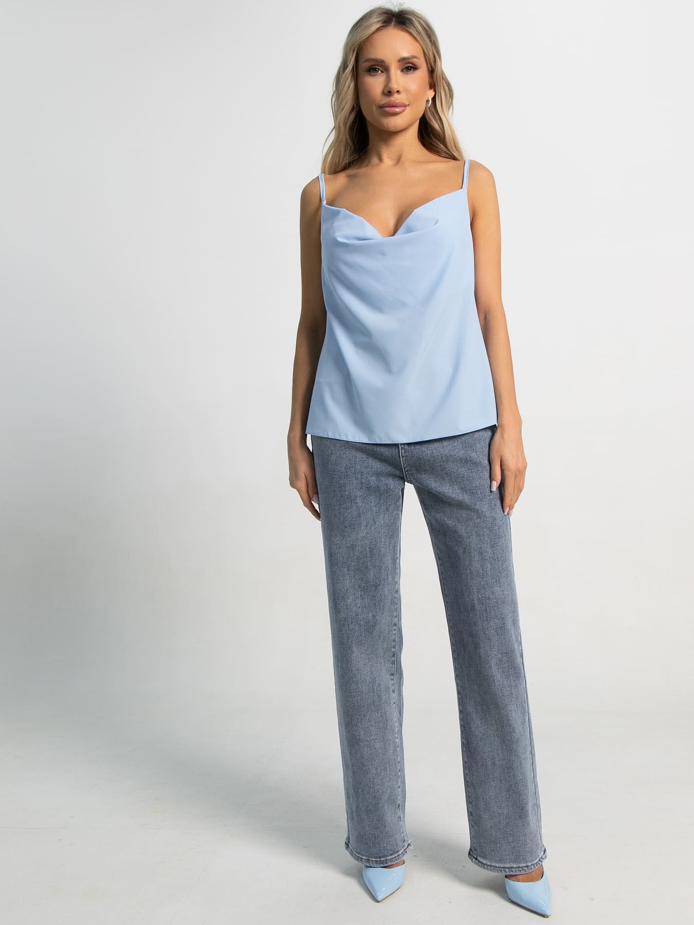 Топ Легкий штрих (голубой) Б15570-33М