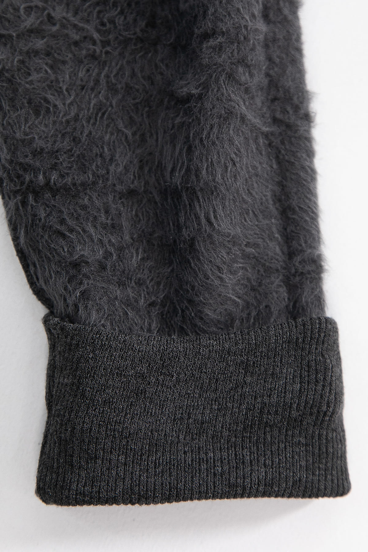 Лосины в рубчик утепленные (графит) Б14803-7М