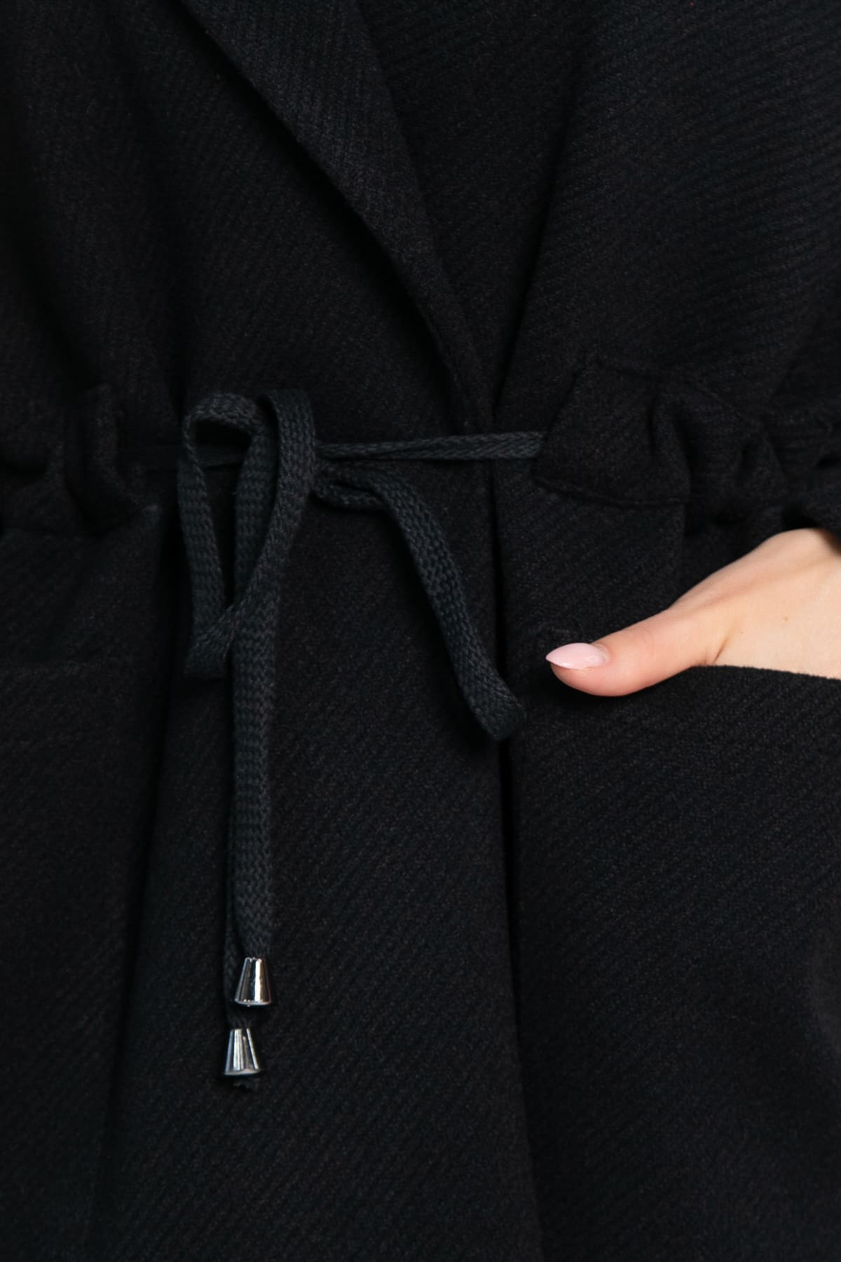 Пальто-пиджак (черный) Б15084-7М