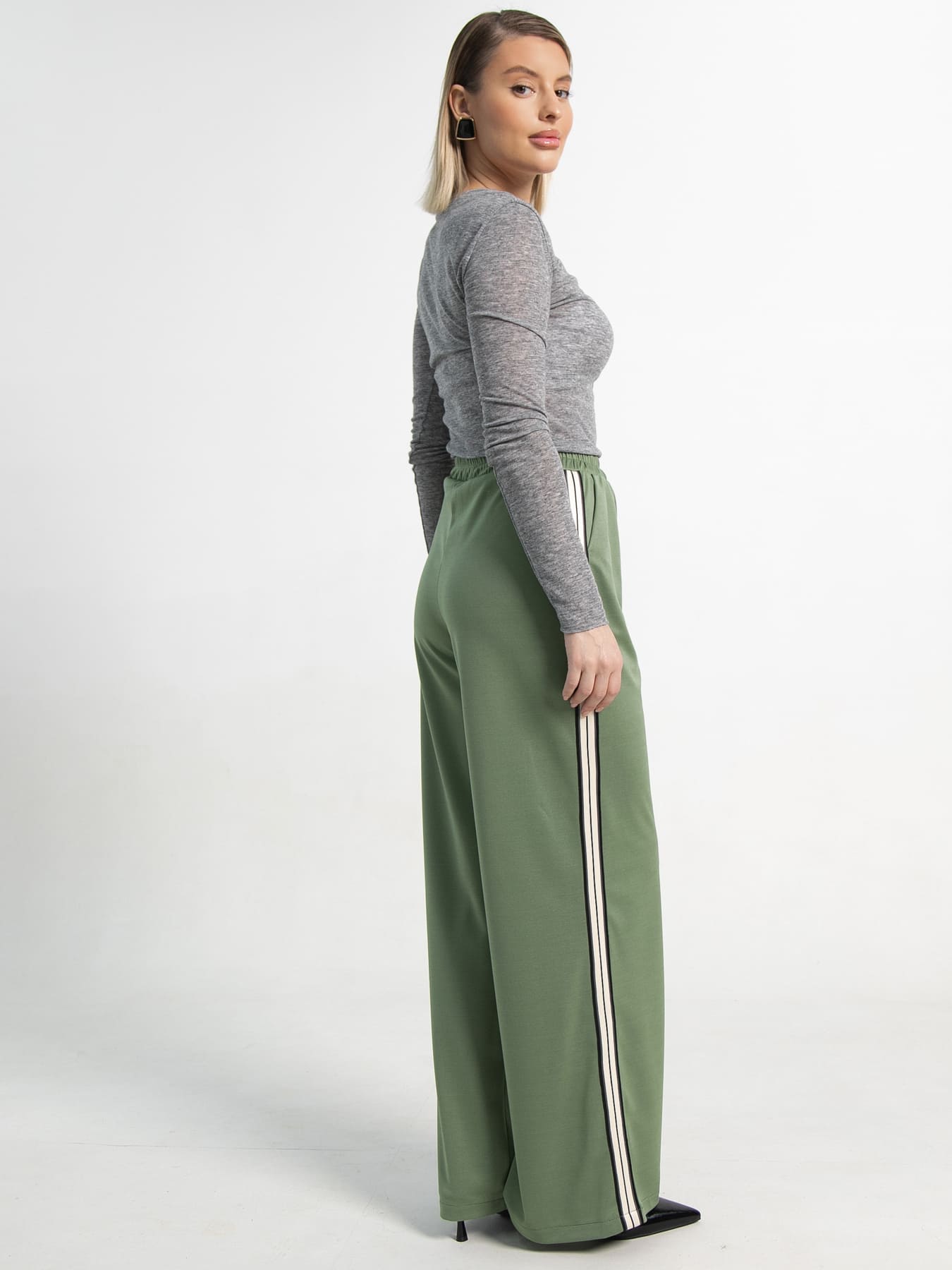 Брюки Аларика (зеленые) Б15100-5М